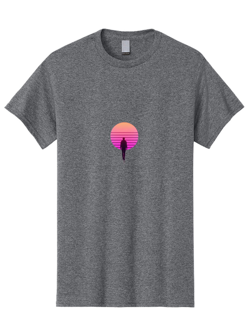 Vaporwave-Man Men'S Graphic Tee, 100% Cotton, Comfortable Casual Summer Wear, Machine Washable, Vintage Camera, Old Camera, Antique Camera, Black Camera, Classic Photography, Photography Equipment, Nostalgic Device, Film Camera, Camera Art Bai492
