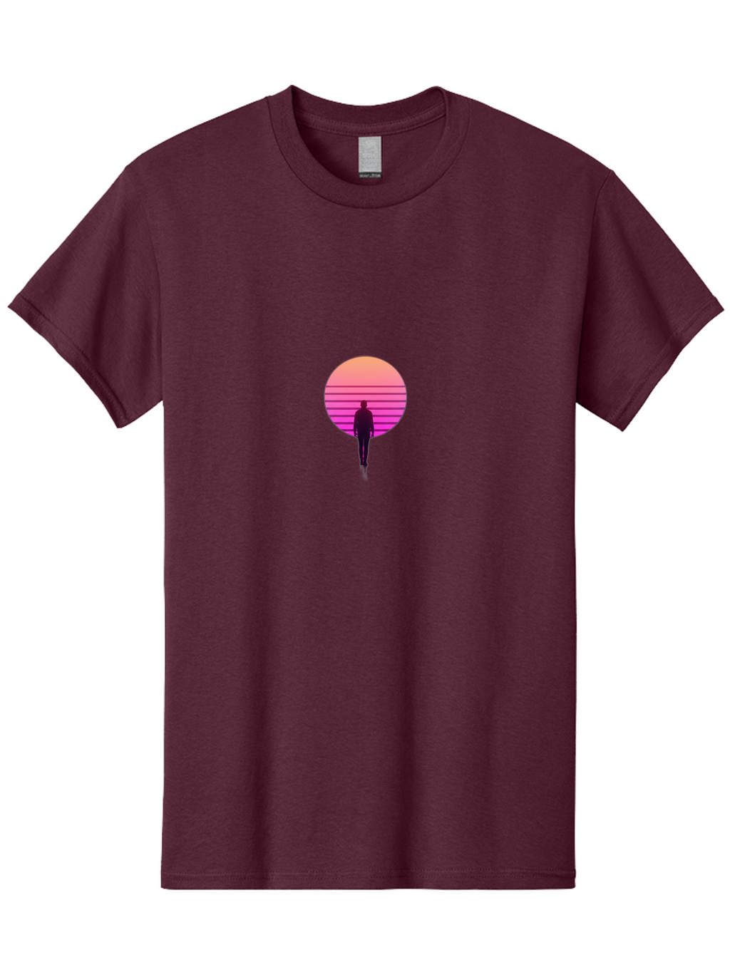 Vaporwave-Man Men'S Graphic Tee, 100% Cotton, Comfortable Casual Summer Wear, Machine Washable, Vintage Camera, Old Camera, Antique Camera, Black Camera, Classic Photography, Photography Equipment, Nostalgic Device, Film Camera, Camera Art Bai492