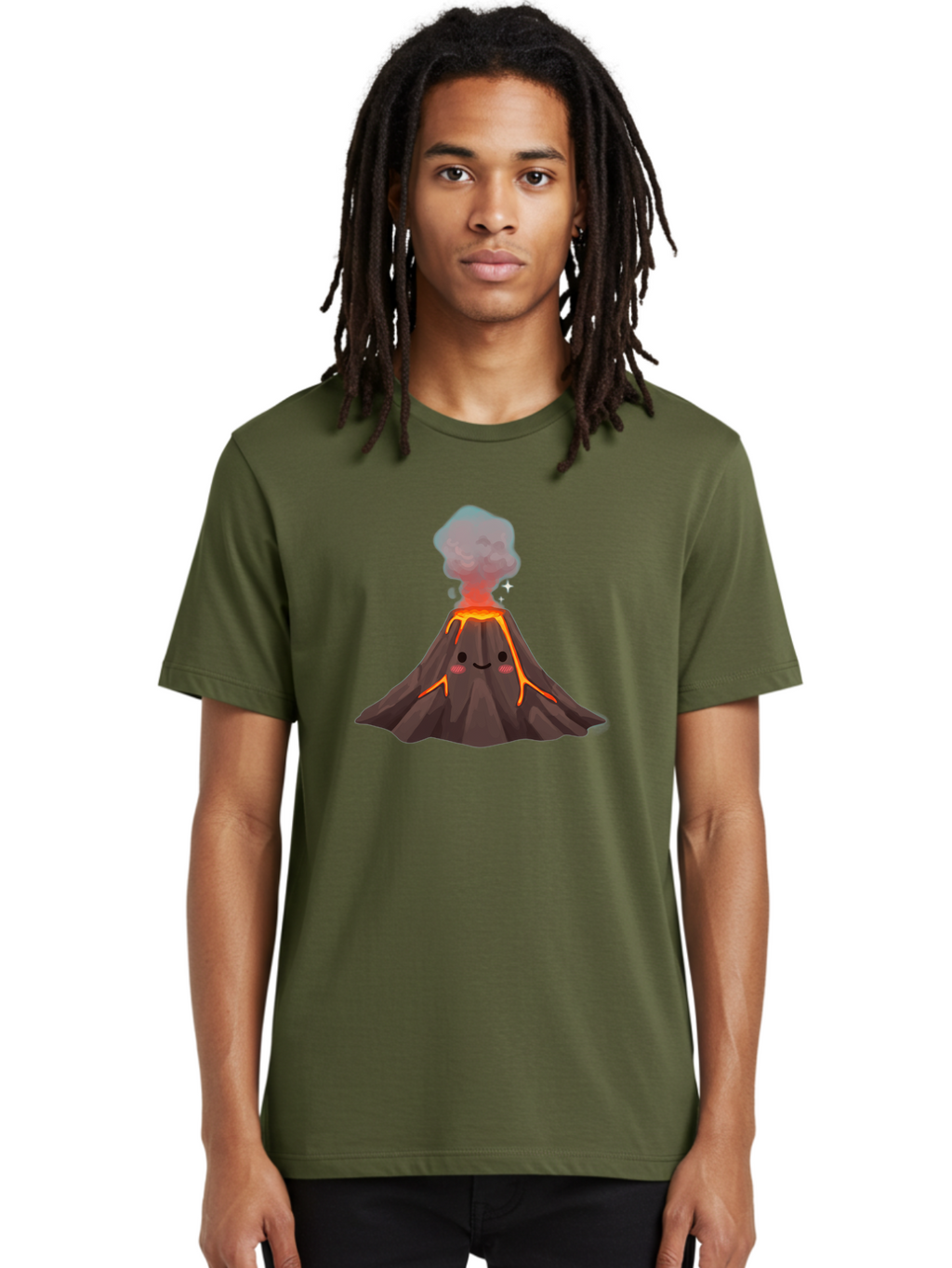 Volcano-1 Men'S Graphic Tee, 100% Cotton, Comfortable Casual Summer Wear, Machine Washable, Vintage Camera, Old Camera, Antique Camera, Black Camera, Classic Photography, Photography Equipment, Nostalgic Device, Film Camera, Camera Art Bai494