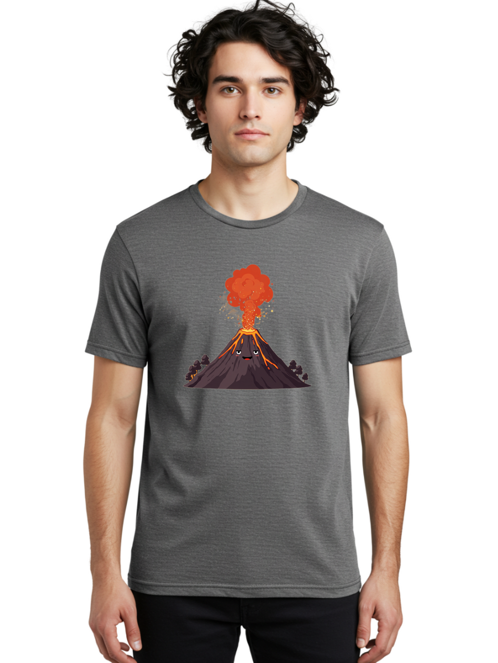 Volcano-11 Men'S Graphic Tee, 100% Cotton, Comfortable Casual Summer Wear, Machine Washable, Vintage Camera, Old Camera, Antique Camera, Black Camera, Classic Photography, Photography Equipment, Nostalgic Device, Film Camera, Camera Art Bai496