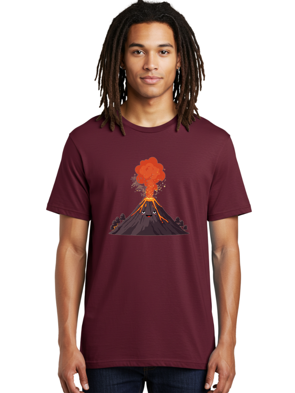 Volcano-11 Men'S Graphic Tee, 100% Cotton, Comfortable Casual Summer Wear, Machine Washable, Vintage Camera, Old Camera, Antique Camera, Black Camera, Classic Photography, Photography Equipment, Nostalgic Device, Film Camera, Camera Art Bai496