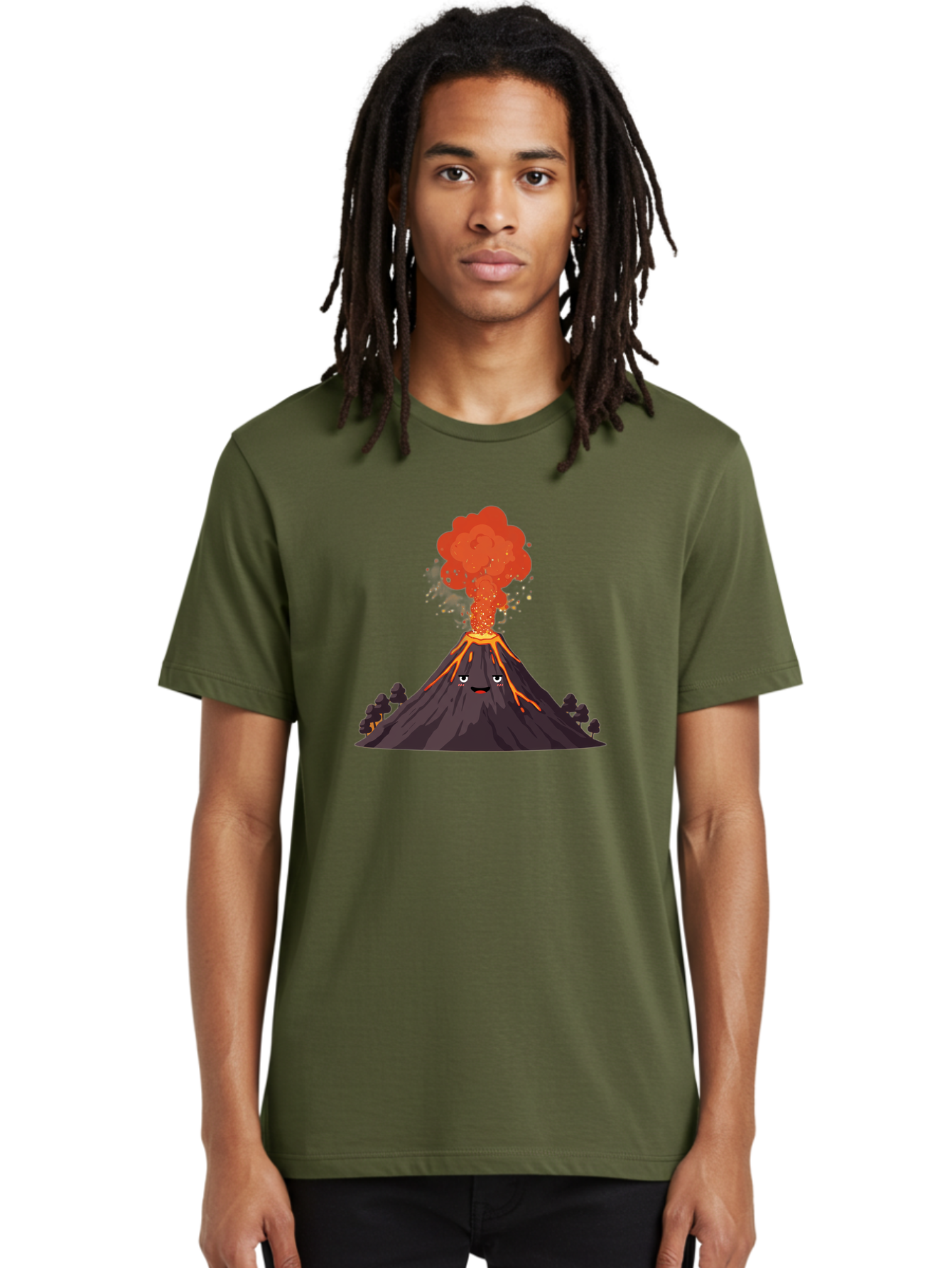 Volcano-11 Men'S Graphic Tee, 100% Cotton, Comfortable Casual Summer Wear, Machine Washable, Vintage Camera, Old Camera, Antique Camera, Black Camera, Classic Photography, Photography Equipment, Nostalgic Device, Film Camera, Camera Art Bai496