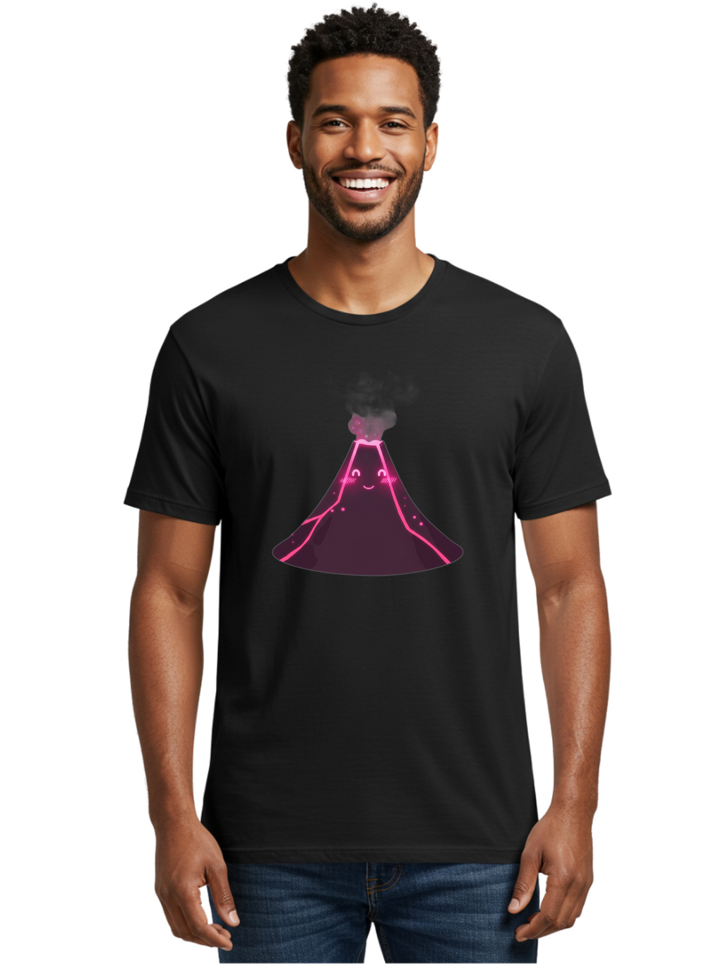 Volcano-9 Men'S Graphic Tee, 100% Cotton, Comfortable Casual Summer Wear, Machine Washable, Vintage Camera, Old Camera, Antique Camera, Black Camera, Classic Photography, Photography Equipment, Nostalgic Device, Film Camera, Camera Art Bai505