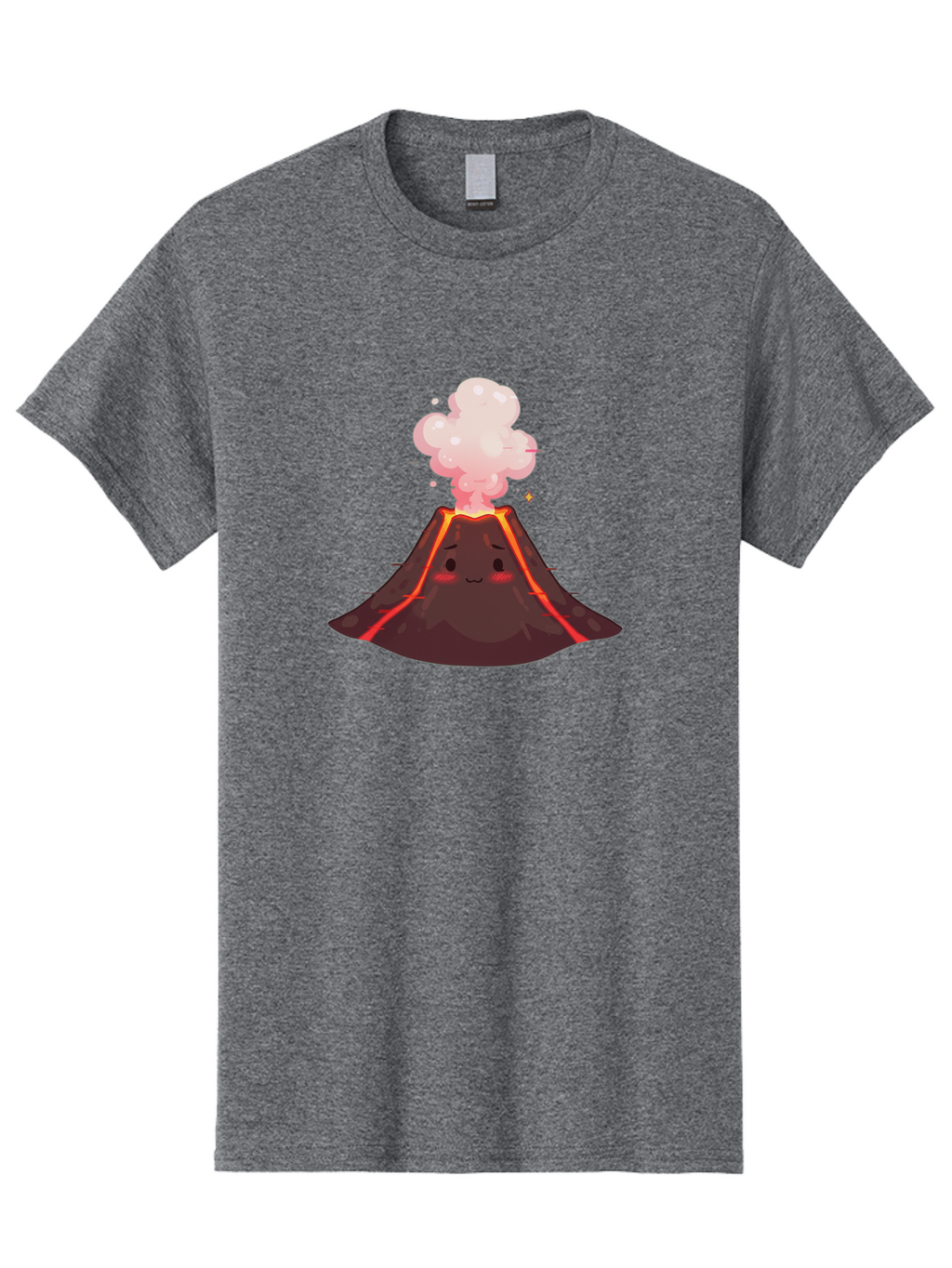 Volcano-Cartoon Men'S Graphic Tee, 100% Cotton, Comfortable Casual Summer Wear, Machine Washable, Vintage Camera, Old Camera, Antique Camera, Black Camera, Classic Photography, Photography Equipment, Nostalgic Device, Film Camera, Camera Art Bai506
