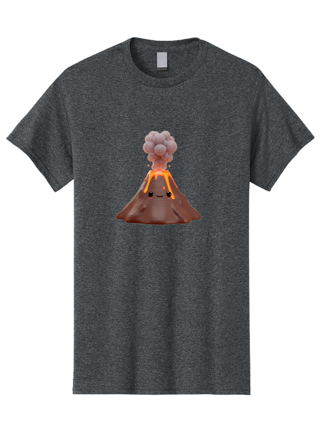 Volcano-Character-2 Men'S Graphic Tee, 100% Cotton, Comfortable Casual Summer Wear, Machine Washable, Vintage Camera, Old Camera, Antique Camera, Black Camera, Classic Photography, Photography Equipment, Nostalgic Device, Film Camera, Bai508