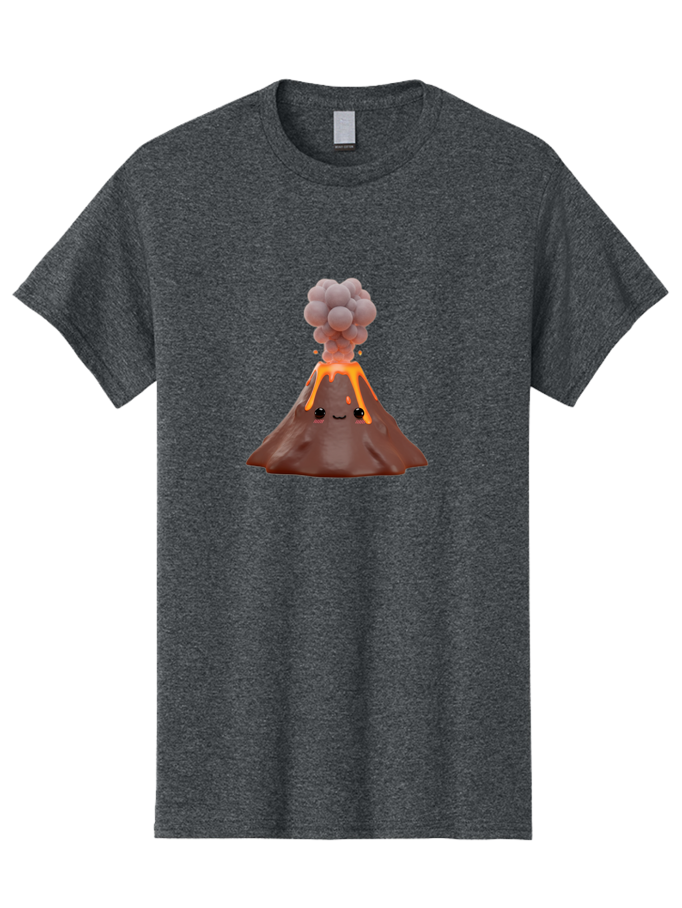Volcano-Character-2 Men'S Graphic Tee, 100% Cotton, Comfortable Casual Summer Wear, Machine Washable, Vintage Camera, Old Camera, Antique Camera, Black Camera, Classic Photography, Photography Equipment, Nostalgic Device, Film Camera, Bai508