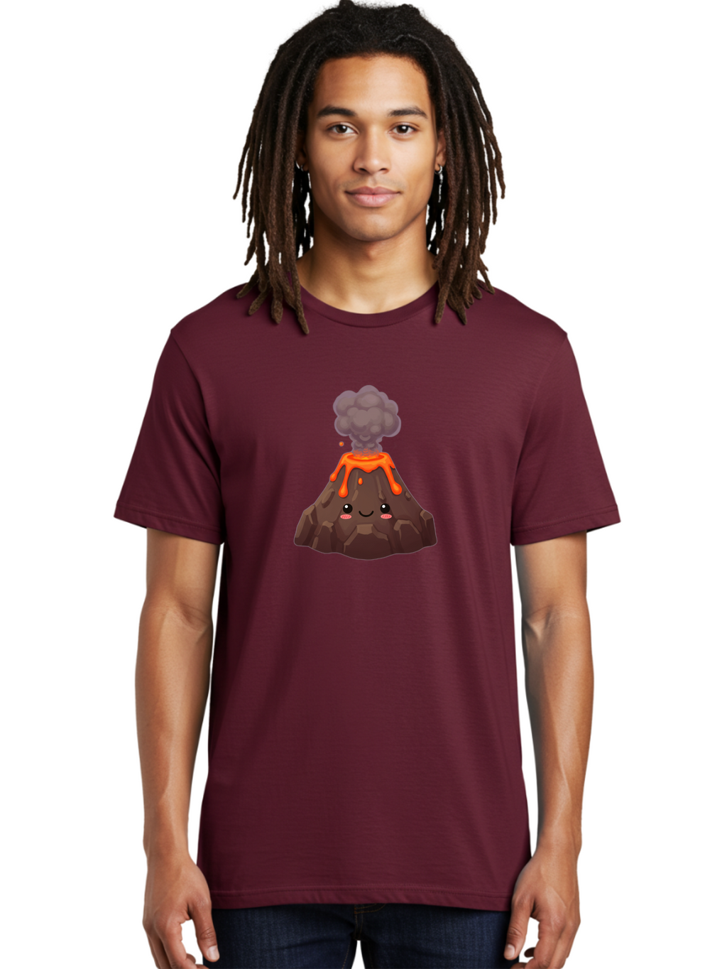 Volcano-Character-3 Men'S Graphic Tee, 100% Cotton, Comfortable Casual Summer Wear, Machine Washable, Vintage Camera, Old Camera, Antique Camera, Black Camera, Classic Photography, Photography Equipment, Nostalgic Device, Film Camera, Bai509