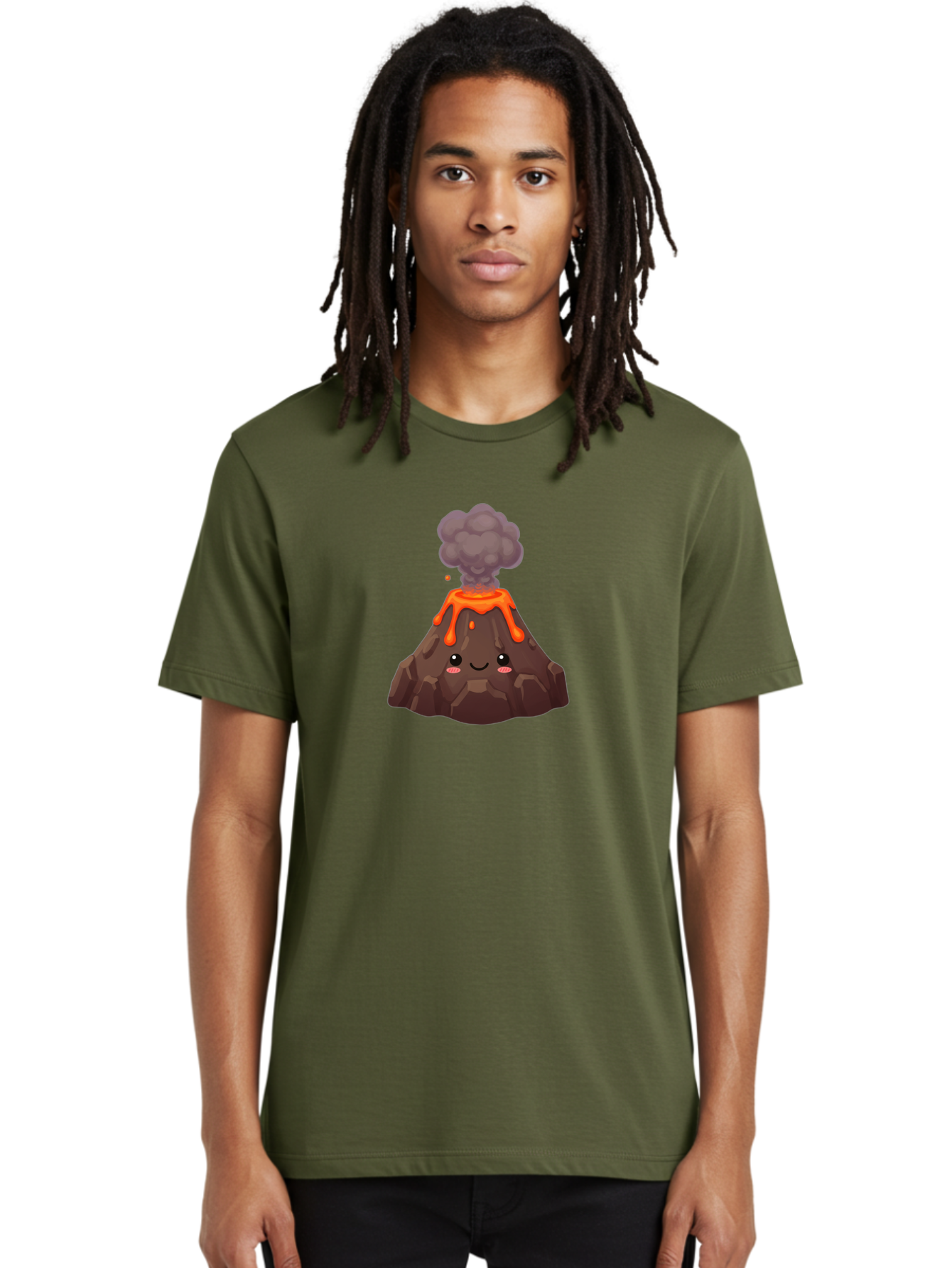 Volcano-Character-3 Men'S Graphic Tee, 100% Cotton, Comfortable Casual Summer Wear, Machine Washable, Vintage Camera, Old Camera, Antique Camera, Black Camera, Classic Photography, Photography Equipment, Nostalgic Device, Film Camera, Bai509
