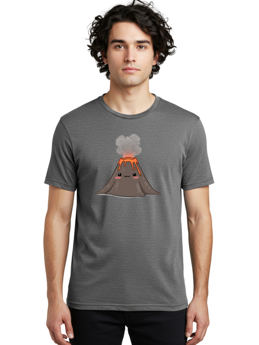 Volcano-Character-9 Men'S Graphic Tee, 100% Cotton, Comfortable Casual Summer Wear, Machine Washable, Vintage Camera, Old Camera, Antique Camera, Black Camera, Classic Photography, Photography Equipment, Nostalgic Device, Film Camera, Bai515