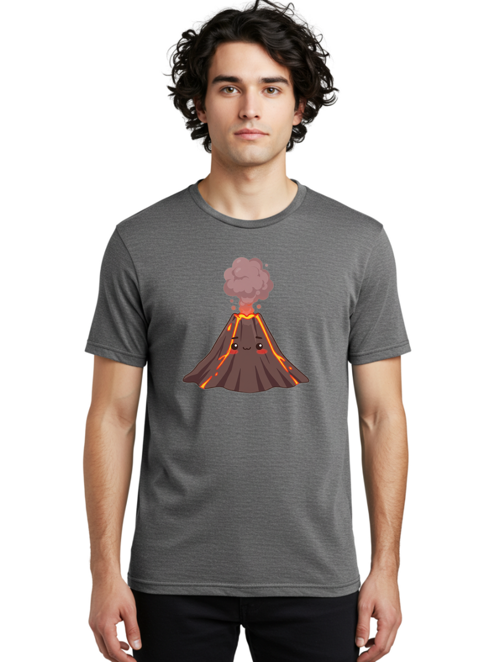 Volcano-Character Men'S Graphic Tee, 100% Cotton, Comfortable Casual Summer Wear, Machine Washable, Vintage Camera, Old Camera, Antique Camera, Black Camera, Classic Photography, Photography Equipment, Nostalgic Device, Film Camera, Camera Art Bai516