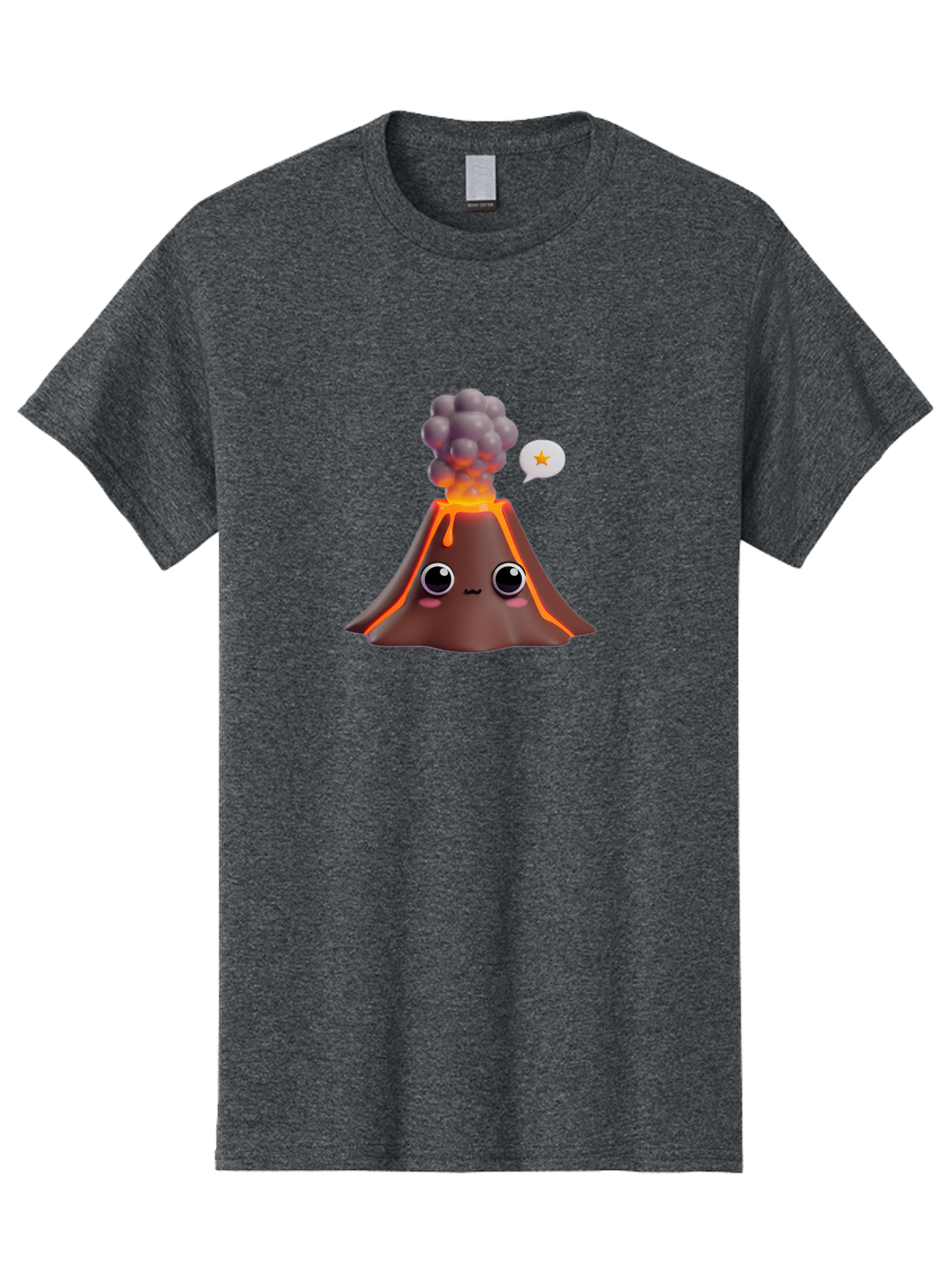 Volcano-Emoji Men'S Graphic Tee, 100% Cotton, Comfortable Casual Summer Wear, Machine Washable, Vintage Camera, Old Camera, Antique Camera, Black Camera, Classic Photography, Photography Equipment, Nostalgic Device, Film Camera, Camera Art Bai517