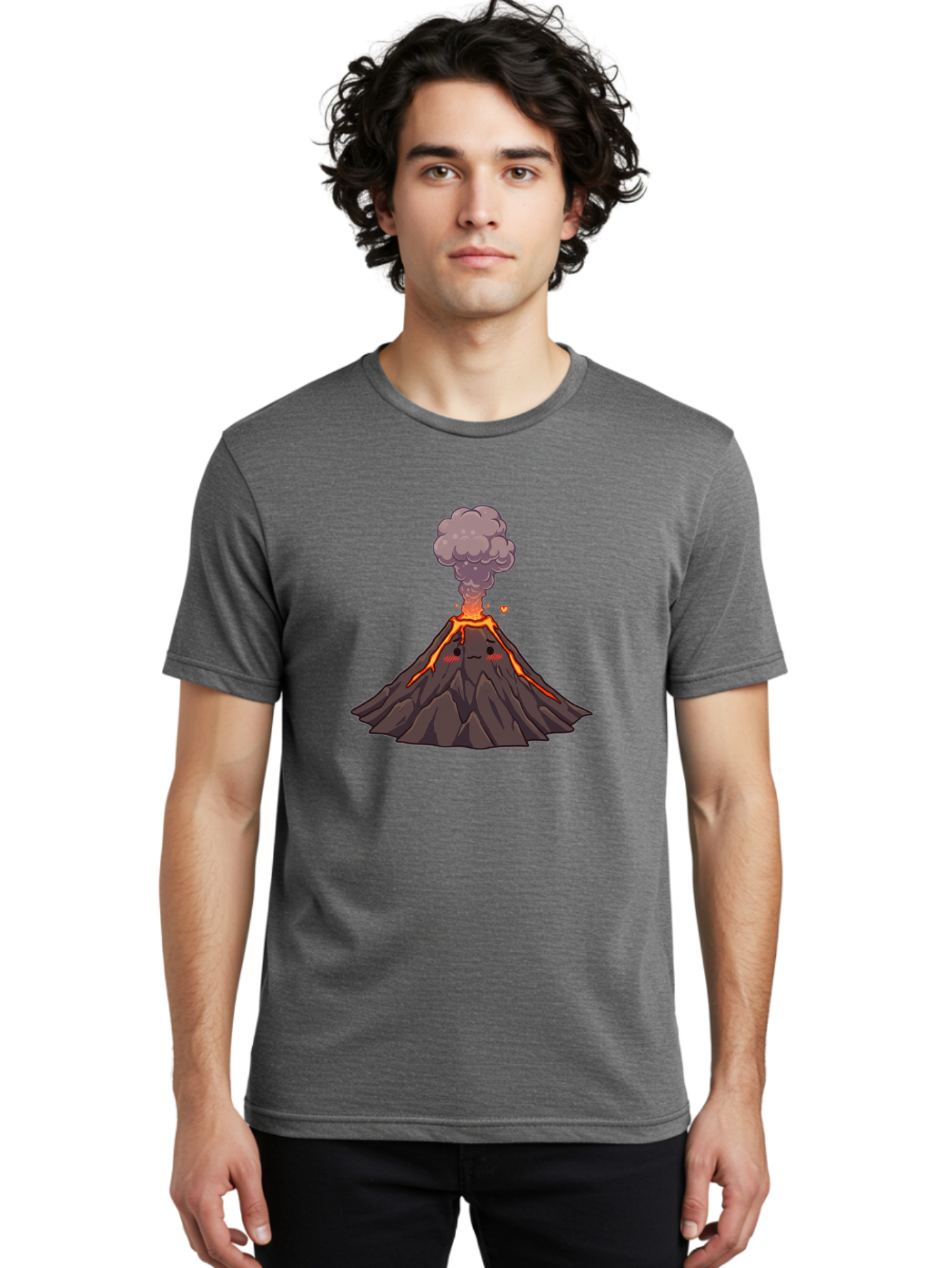 Volcano-Erupting-1 Men'S Graphic Tee, 100% Cotton, Comfortable Casual Summer Wear, Machine Washable, Vintage Camera, Old Camera, Antique Camera, Black Camera, Classic Photography, Photography Equipment, Nostalgic Device, Film Camera, Bai518