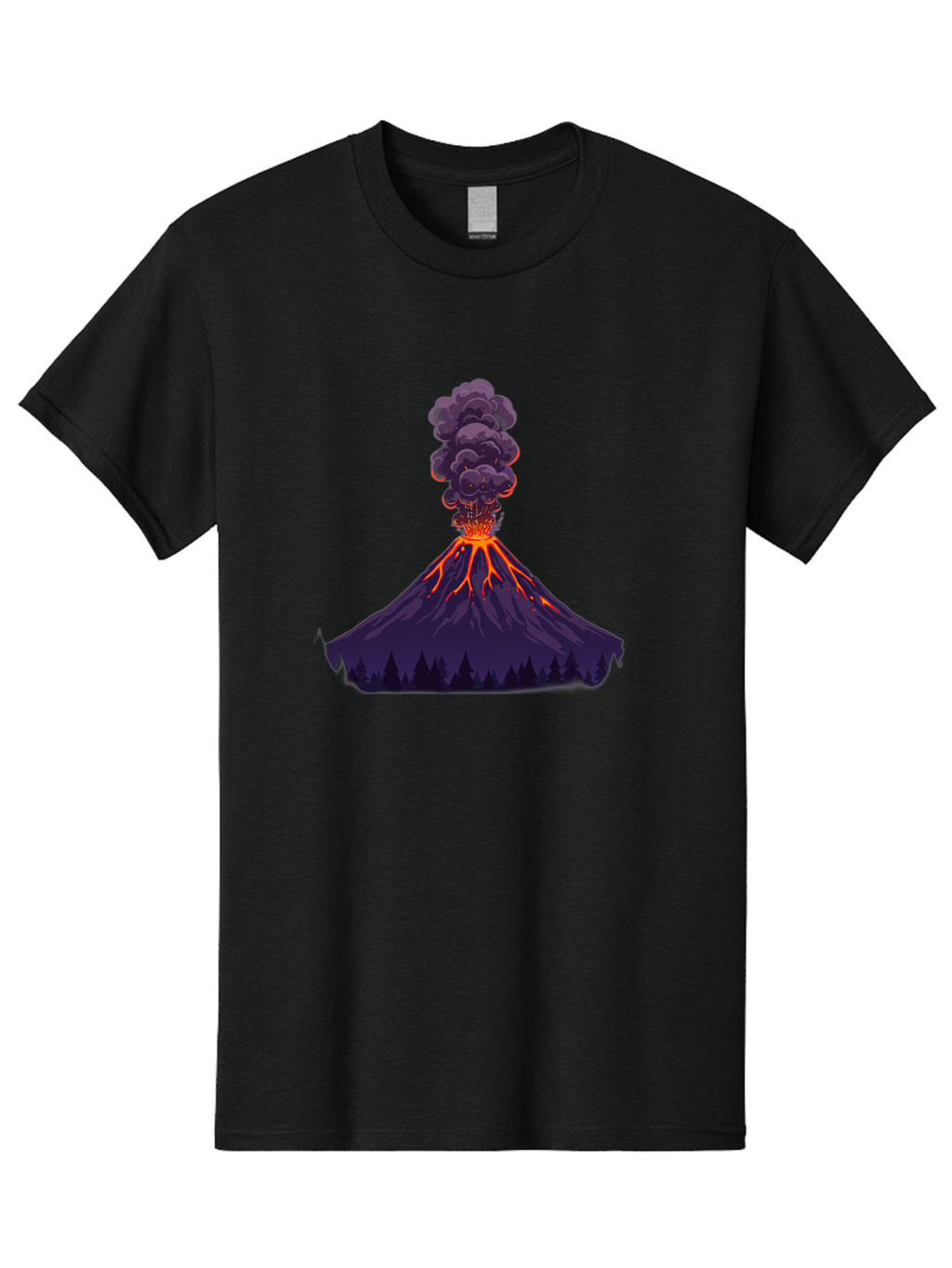Volcano-Erupting-10 Men'S Graphic Tee, 100% Cotton, Comfortable Casual Summer Wear, Machine Washable, Vintage Camera, Old Camera, Antique Camera, Black Camera, Classic Photography, Photography Equipment, Nostalgic Device, Film Camera, Bai519