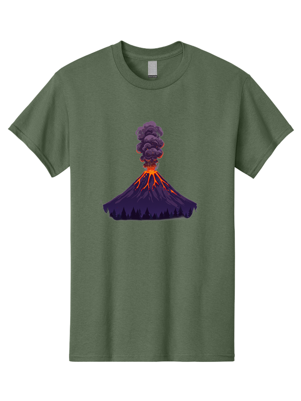 Volcano-Erupting-10 Men'S Graphic Tee, 100% Cotton, Comfortable Casual Summer Wear, Machine Washable, Vintage Camera, Old Camera, Antique Camera, Black Camera, Classic Photography, Photography Equipment, Nostalgic Device, Film Camera, Bai519