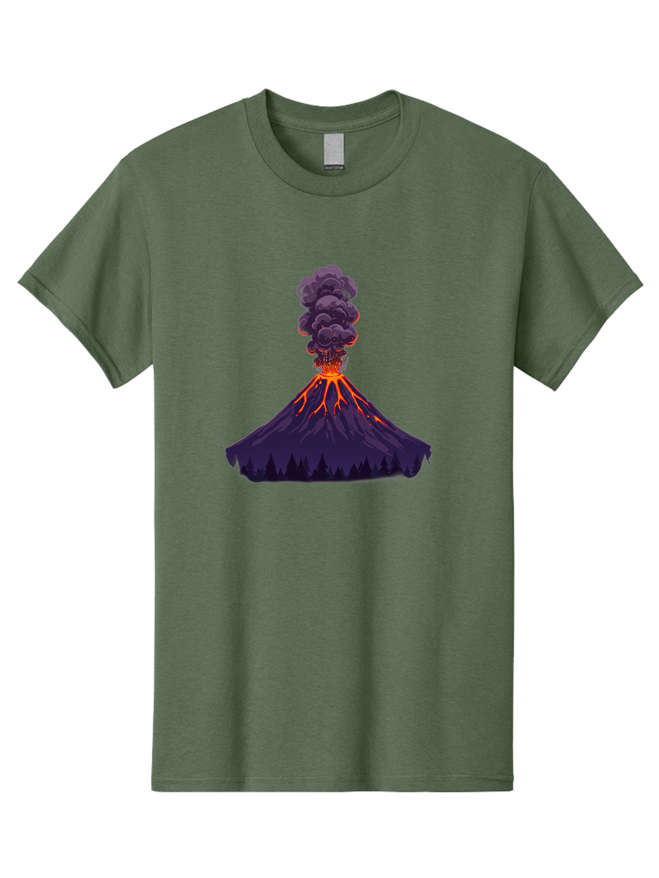 Volcano-Erupting-10 Men'S Graphic Tee, 100% Cotton, Comfortable Casual Summer Wear, Machine Washable, Vintage Camera, Old Camera, Antique Camera, Black Camera, Classic Photography, Photography Equipment, Nostalgic Device, Film Camera, Bai519