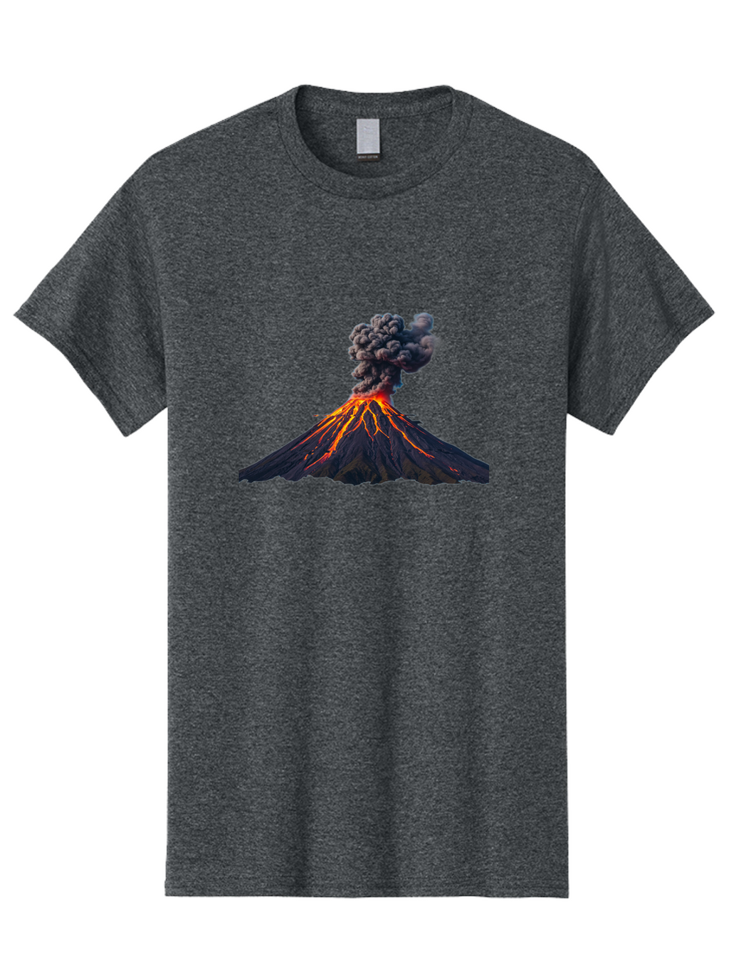 Volcano-Erupting-15 Men'S Graphic Tee, 100% Cotton, Comfortable Casual Summer Wear, Machine Washable, Vintage Camera, Old Camera, Antique Camera, Black Camera, Classic Photography, Photography Equipment, Nostalgic Device, Film Camera, Bai524