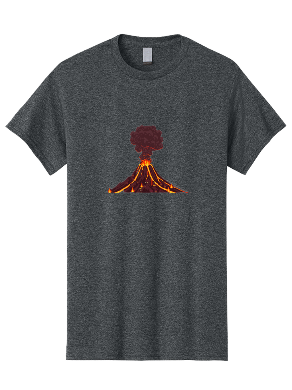 Volcano-Erupting-18 Men'S Graphic Tee, 100% Cotton, Comfortable Casual Summer Wear, Machine Washable, Vintage Camera, Old Camera, Antique Camera, Black Camera, Classic Photography, Photography Equipment, Nostalgic Device, Film Camera, Bai527