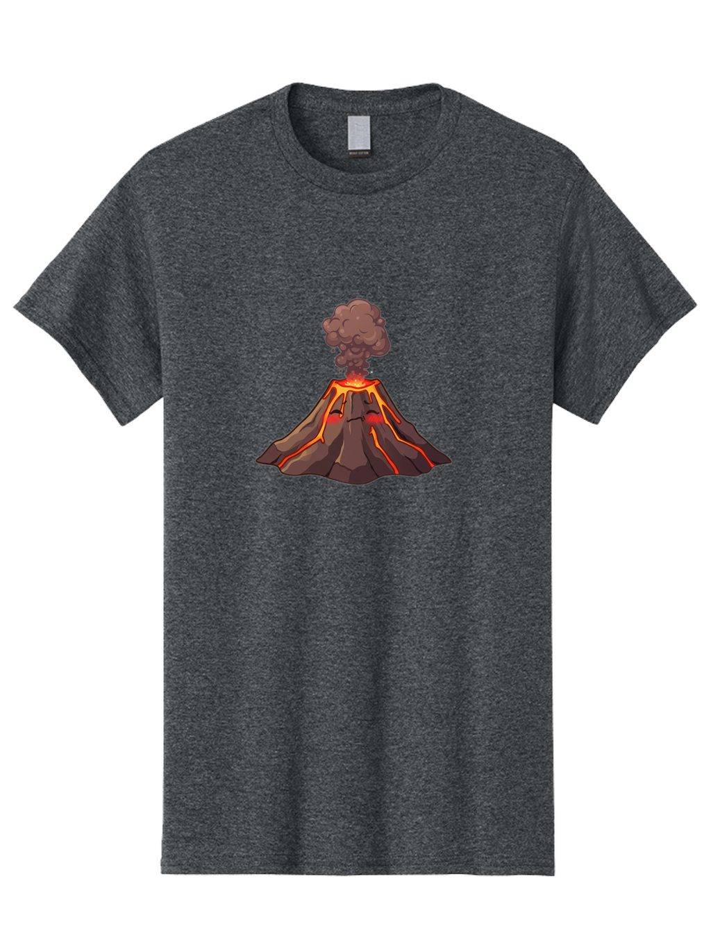 Volcano-Erupting-2 Men'S Graphic Tee, 100% Cotton, Comfortable Casual Summer Wear, Machine Washable, Vintage Camera, Old Camera, Antique Camera, Black Camera, Classic Photography, Photography Equipment, Nostalgic Device, Film Camera, Bai528