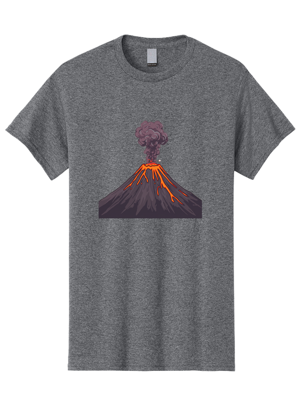 Volcano-Erupting-3 Men'S Graphic Tee, 100% Cotton, Comfortable Casual Summer Wear, Machine Washable, Vintage Camera, Old Camera, Antique Camera, Black Camera, Classic Photography, Photography Equipment, Nostalgic Device, Film Camera, Bai529