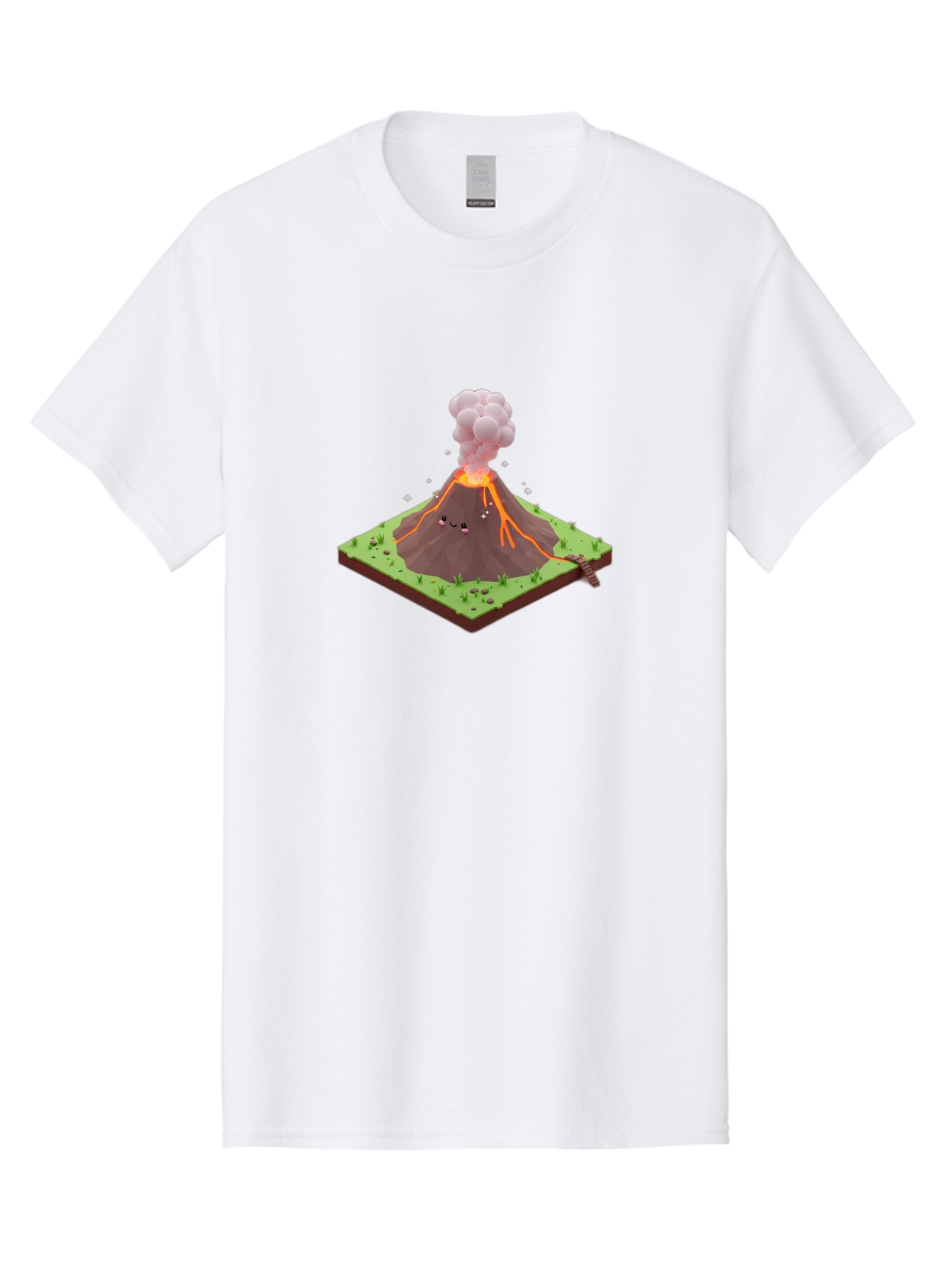 Volcano-Erupting-6 Men'S Graphic Tee, 100% Cotton, Comfortable Casual Summer Wear, Machine Washable, Vintage Camera, Old Camera, Antique Camera, Black Camera, Classic Photography, Photography Equipment, Nostalgic Device, Film Camera, Bai532