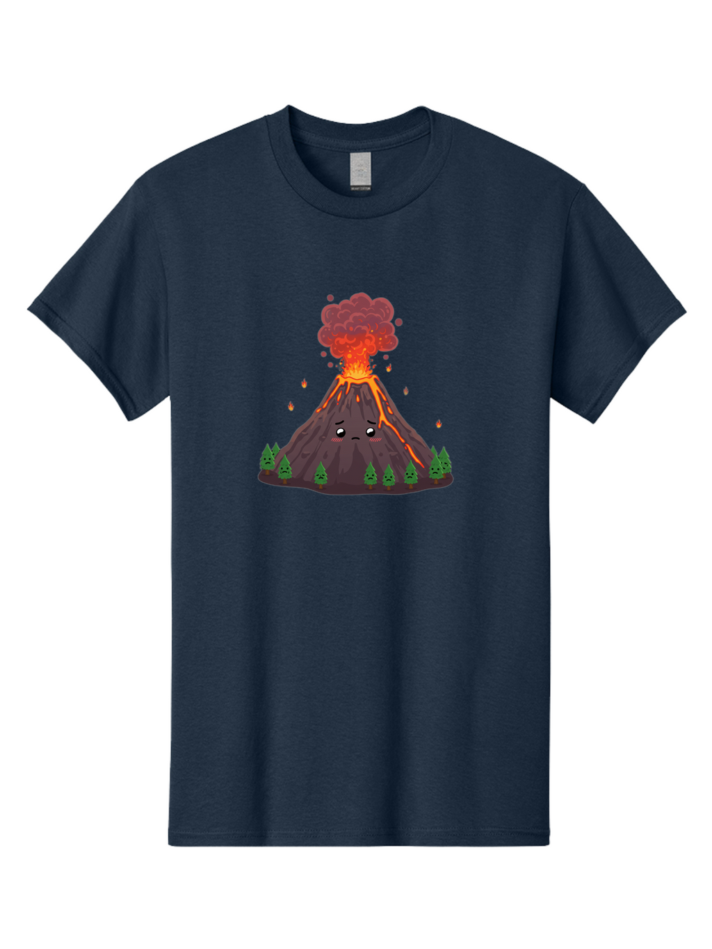 Volcano-Erupting-8 Men'S Graphic Tee, 100% Cotton, Comfortable Casual Summer Wear, Machine Washable, Vintage Camera, Old Camera, Antique Camera, Black Camera, Classic Photography, Photography Equipment, Nostalgic Device, Film Camera, Bai534