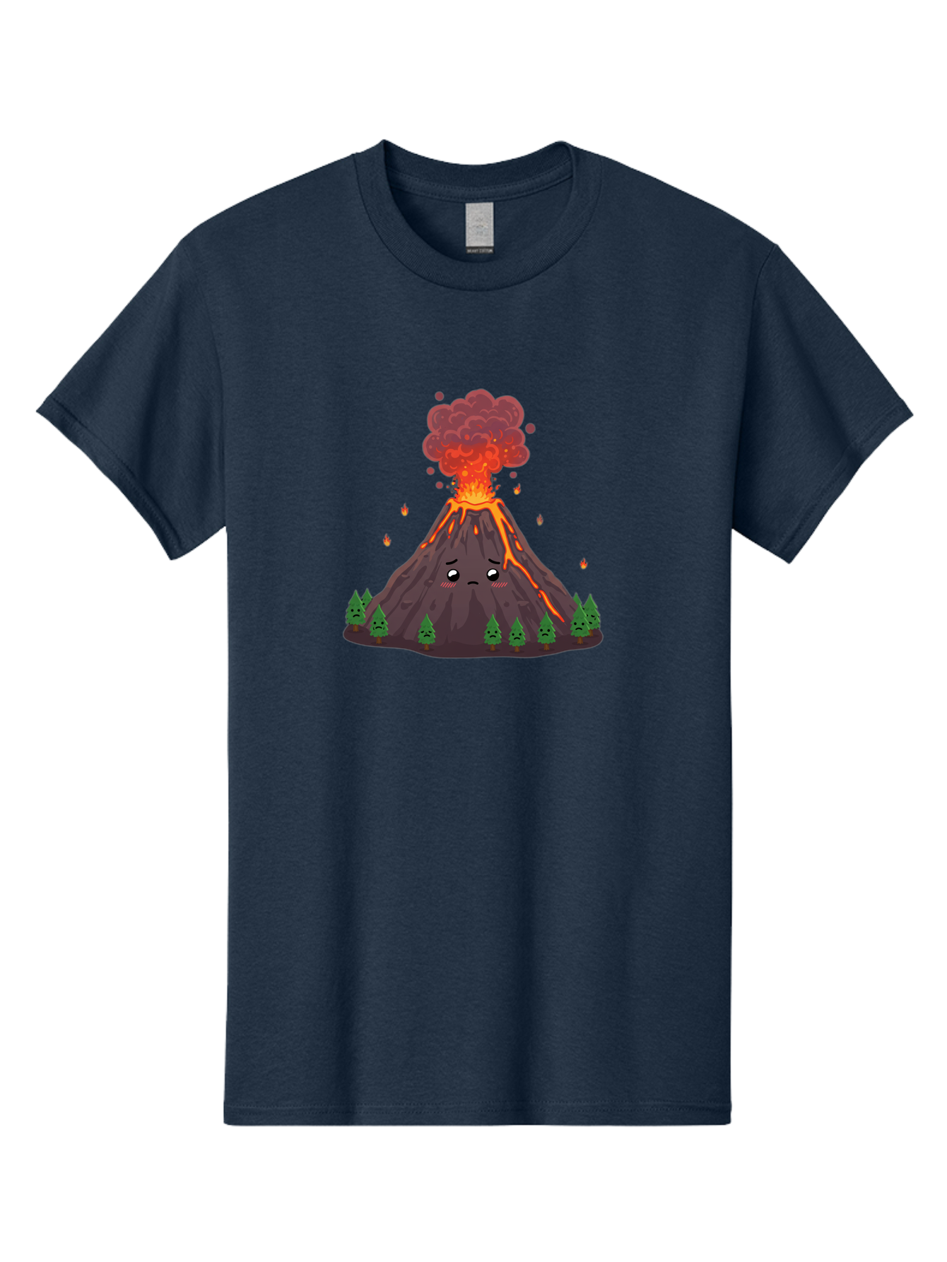 Volcano-Erupting-8 Men'S Graphic Tee, 100% Cotton, Comfortable Casual Summer Wear, Machine Washable, Vintage Camera, Old Camera, Antique Camera, Black Camera, Classic Photography, Photography Equipment, Nostalgic Device, Film Camera, Bai534