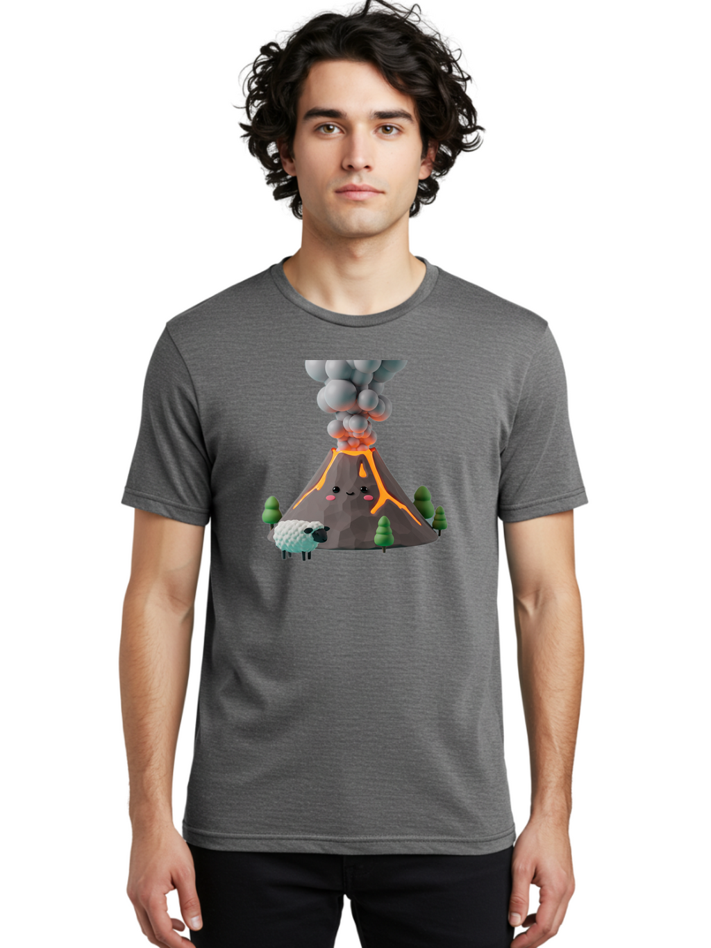 Volcano-Erupting-9 Men'S Graphic Tee, 100% Cotton, Comfortable Casual Summer Wear, Machine Washable, Vintage Camera, Old Camera, Antique Camera, Black Camera, Classic Photography, Photography Equipment, Nostalgic Device, Film Camera, Bai535