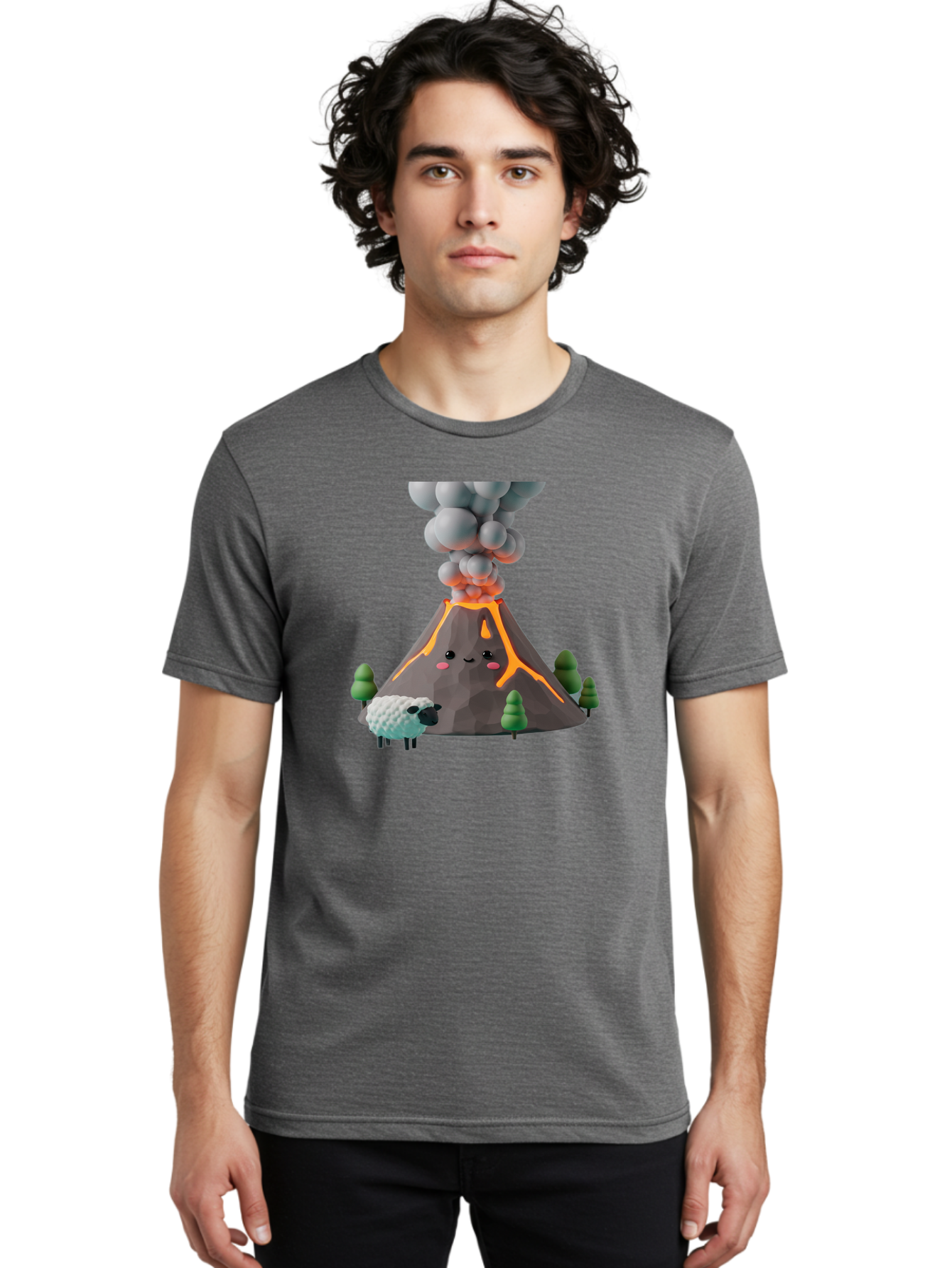 Volcano-Erupting-9 Men'S Graphic Tee, 100% Cotton, Comfortable Casual Summer Wear, Machine Washable, Vintage Camera, Old Camera, Antique Camera, Black Camera, Classic Photography, Photography Equipment, Nostalgic Device, Film Camera, Bai535