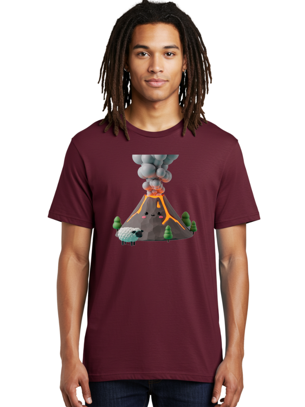 Volcano-Erupting-9 Men'S Graphic Tee, 100% Cotton, Comfortable Casual Summer Wear, Machine Washable, Vintage Camera, Old Camera, Antique Camera, Black Camera, Classic Photography, Photography Equipment, Nostalgic Device, Film Camera, Bai535