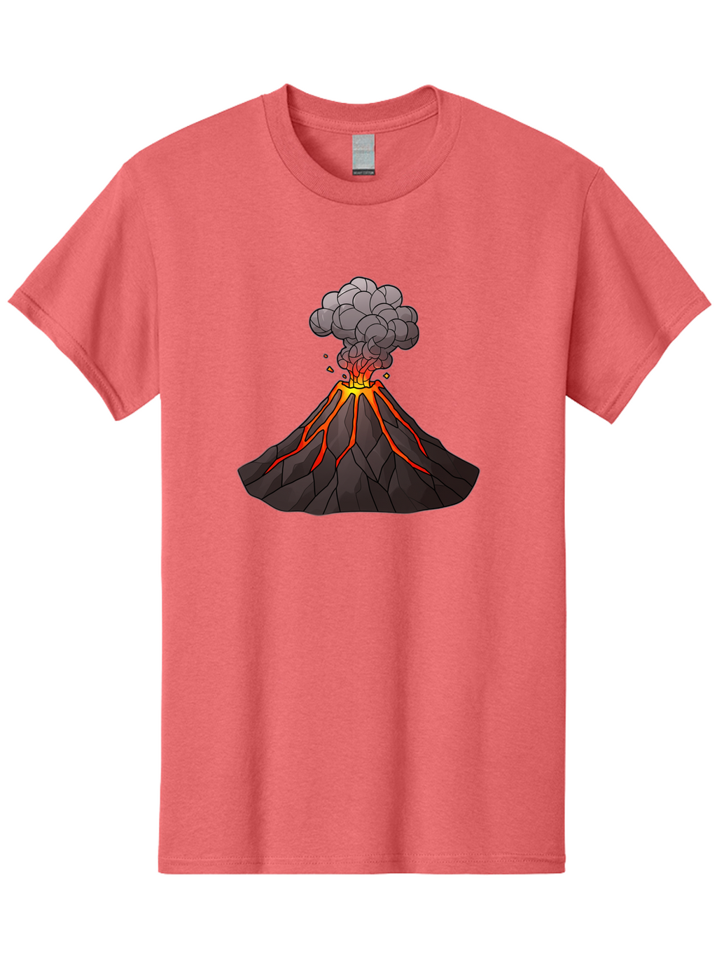 Volcano-Eruption-1 Men'S Graphic Tee, 100% Cotton, Comfortable Casual Summer Wear, Machine Washable, Vintage Camera, Old Camera, Antique Camera, Black Camera, Classic Photography, Photography Equipment, Nostalgic Device, Film Camera, Bai537