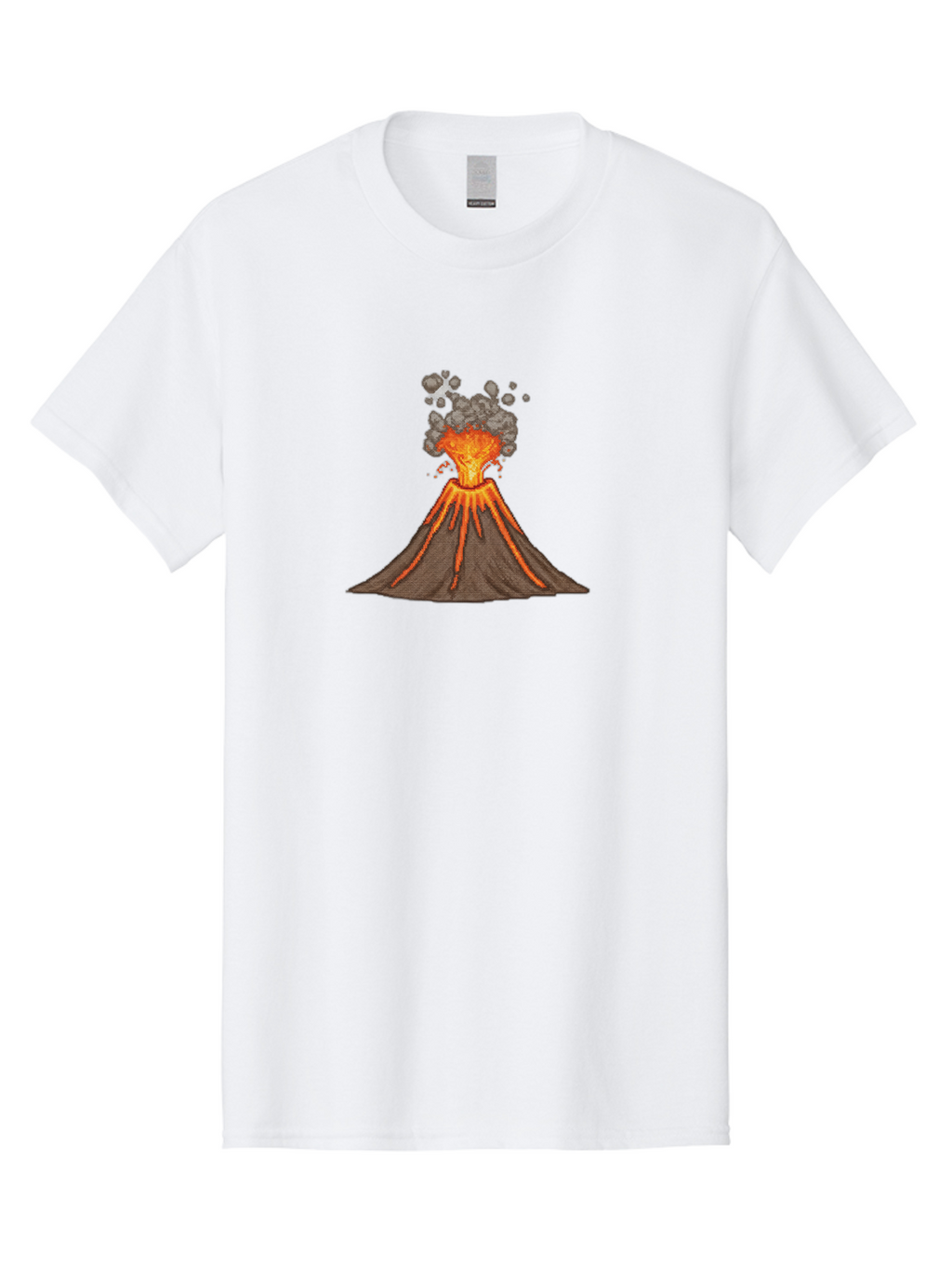 Volcano-Eruption-3 Men'S Graphic Tee, 100% Cotton, Comfortable Casual Summer Wear, Machine Washable, Vintage Camera, Old Camera, Antique Camera, Black Camera, Classic Photography, Photography Equipment, Nostalgic Device, Film Camera, Bai542