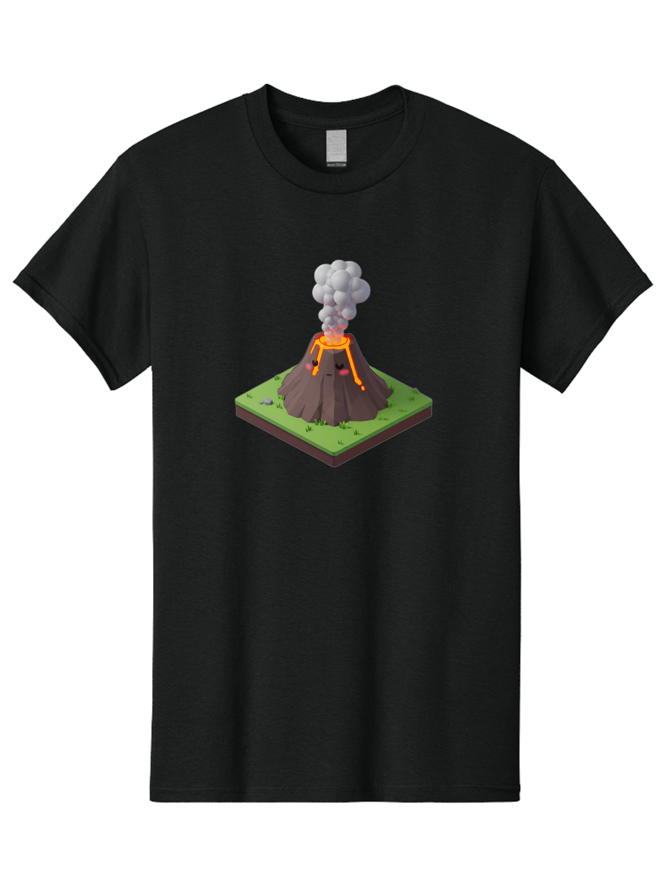 Volcano-Eruption-7 Men'S Graphic Tee, 100% Cotton, Comfortable Casual Summer Wear, Machine Washable, Vintage Camera, Old Camera, Antique Camera, Black Camera, Classic Photography, Photography Equipment, Nostalgic Device, Film Camera, Bai546