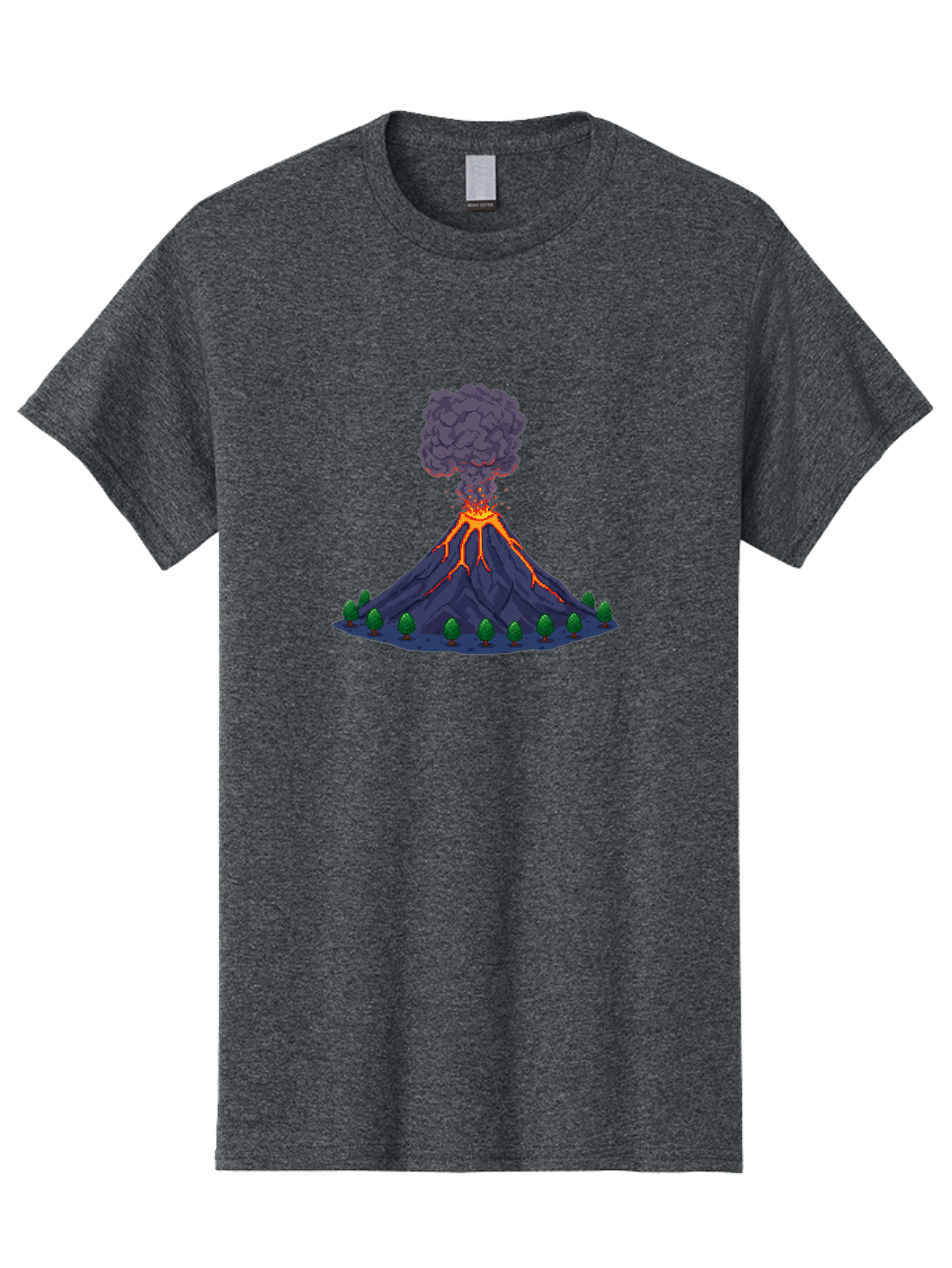 Volcano-Eruption-8 Men'S Graphic Tee, 100% Cotton, Comfortable Casual Summer Wear, Machine Washable, Vintage Camera, Old Camera, Antique Camera, Black Camera, Classic Photography, Photography Equipment, Nostalgic Device, Film Camera, Bai547