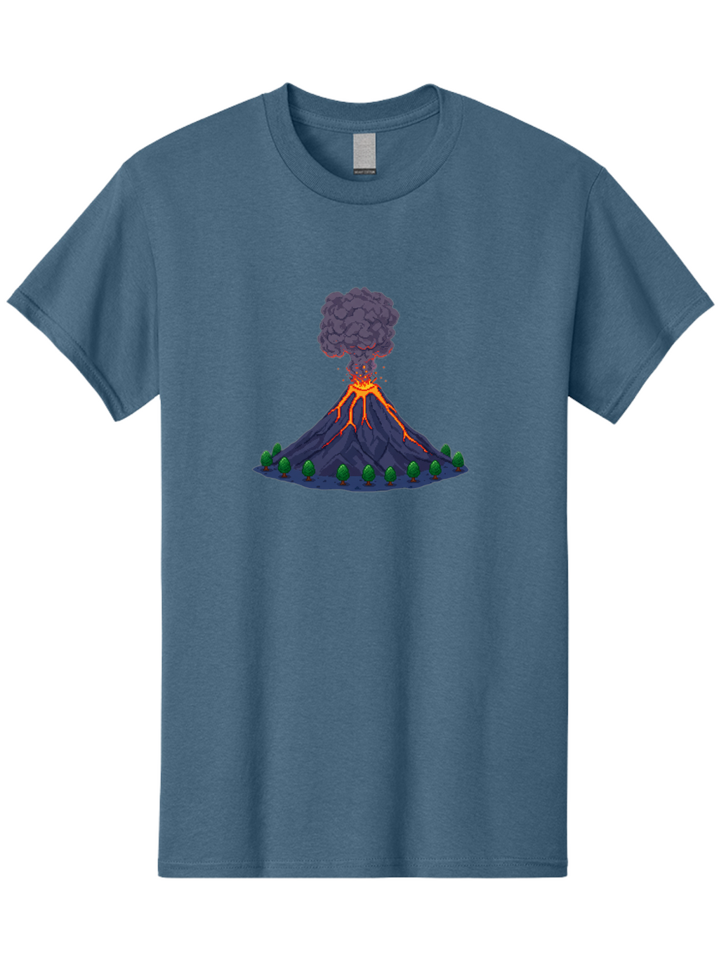 Volcano-Eruption-8 Men'S Graphic Tee, 100% Cotton, Comfortable Casual Summer Wear, Machine Washable, Vintage Camera, Old Camera, Antique Camera, Black Camera, Classic Photography, Photography Equipment, Nostalgic Device, Film Camera, Bai547