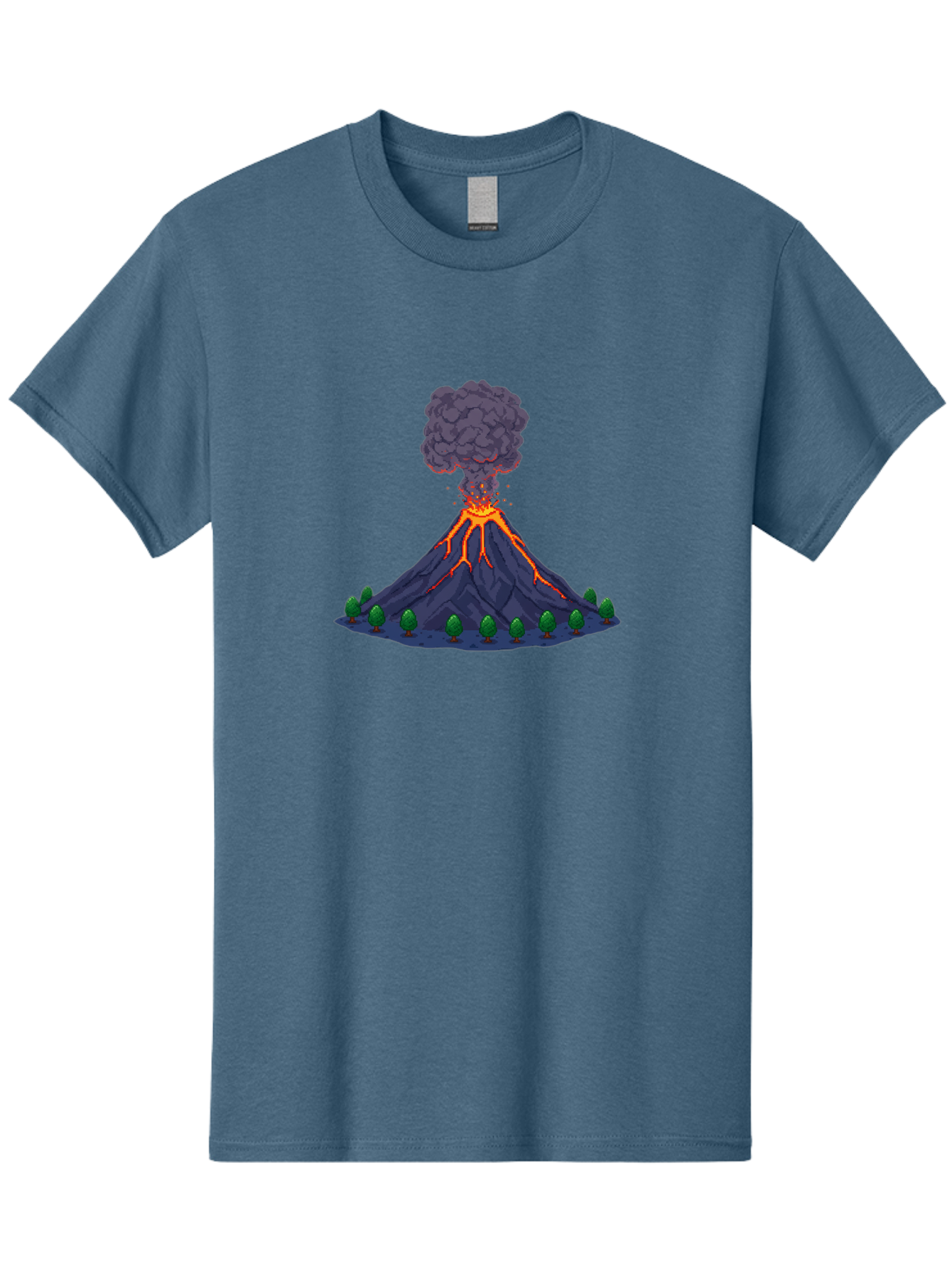 Volcano-Eruption-8 Men'S Graphic Tee, 100% Cotton, Comfortable Casual Summer Wear, Machine Washable, Vintage Camera, Old Camera, Antique Camera, Black Camera, Classic Photography, Photography Equipment, Nostalgic Device, Film Camera, Bai547