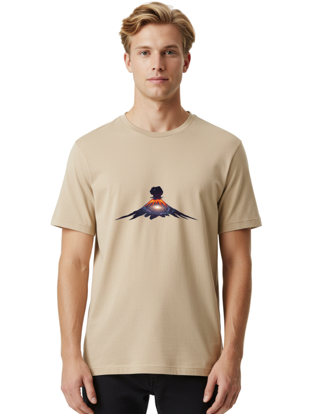 Volcano-Eruption-9 Men'S Graphic Tee, 100% Cotton, Comfortable Casual Summer Wear, Machine Washable, Vintage Camera, Old Camera, Antique Camera, Black Camera, Classic Photography, Photography Equipment, Nostalgic Device, Film Camera, Bai548