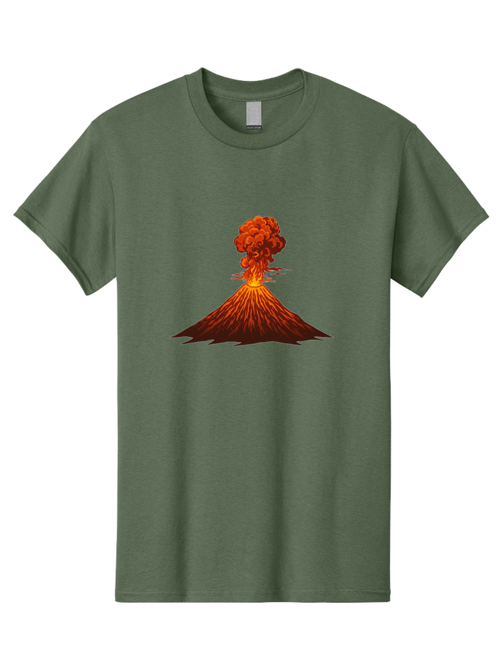 Volcano-Eruption Men'S Graphic Tee, 100% Cotton, Comfortable Casual Summer Wear, Machine Washable, Vintage Camera, Old Camera, Antique Camera, Black Camera, Classic Photography, Photography Equipment, Nostalgic Device, Film Camera, Camera Art Bai549