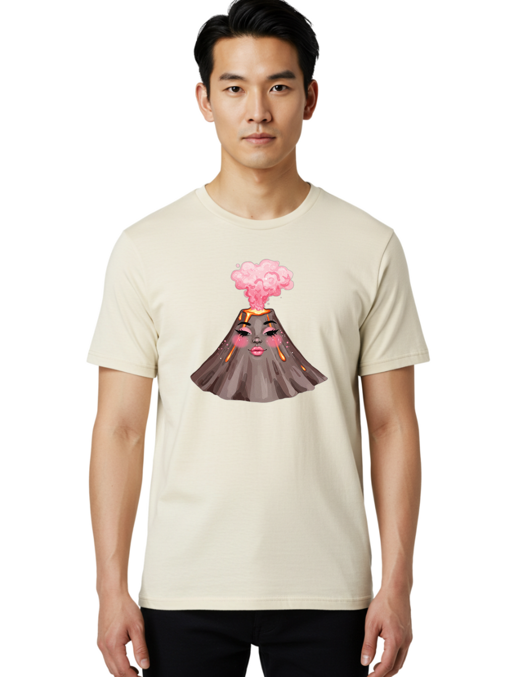 Volcano-Girl Men'S Graphic Tee, 100% Cotton, Comfortable Casual Summer Wear, Machine Washable, Vintage Camera, Old Camera, Antique Camera, Black Camera, Classic Photography, Photography Equipment, Nostalgic Device, Film Camera, Camera Art Bai550