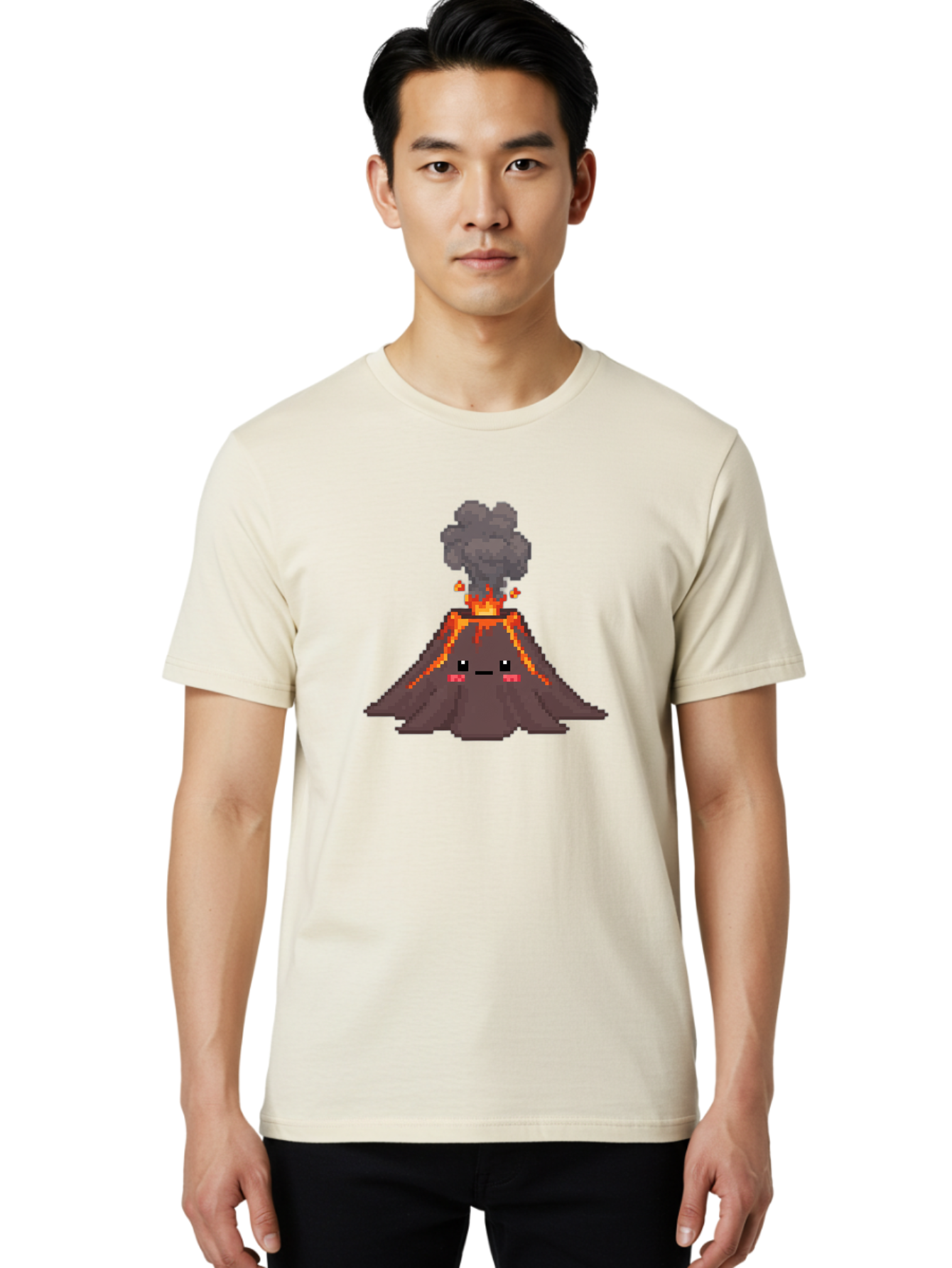 Volcano-Kawaii Men'S Graphic Tee, 100% Cotton, Comfortable Casual Summer Wear, Machine Washable, Vintage Camera, Old Camera, Antique Camera, Black Camera, Classic Photography, Photography Equipment, Nostalgic Device, Film Camera, Camera Art Bai551