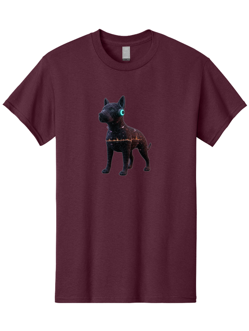Wireframe-Dog Men'S Graphic Tee, 100% Cotton, Comfortable Casual Summer Wear, Machine Washable, Vintage Camera, Old Camera, Antique Camera, Black Camera, Classic Photography, Photography Equipment, Nostalgic Device, Film Camera, Camera Art Bai560