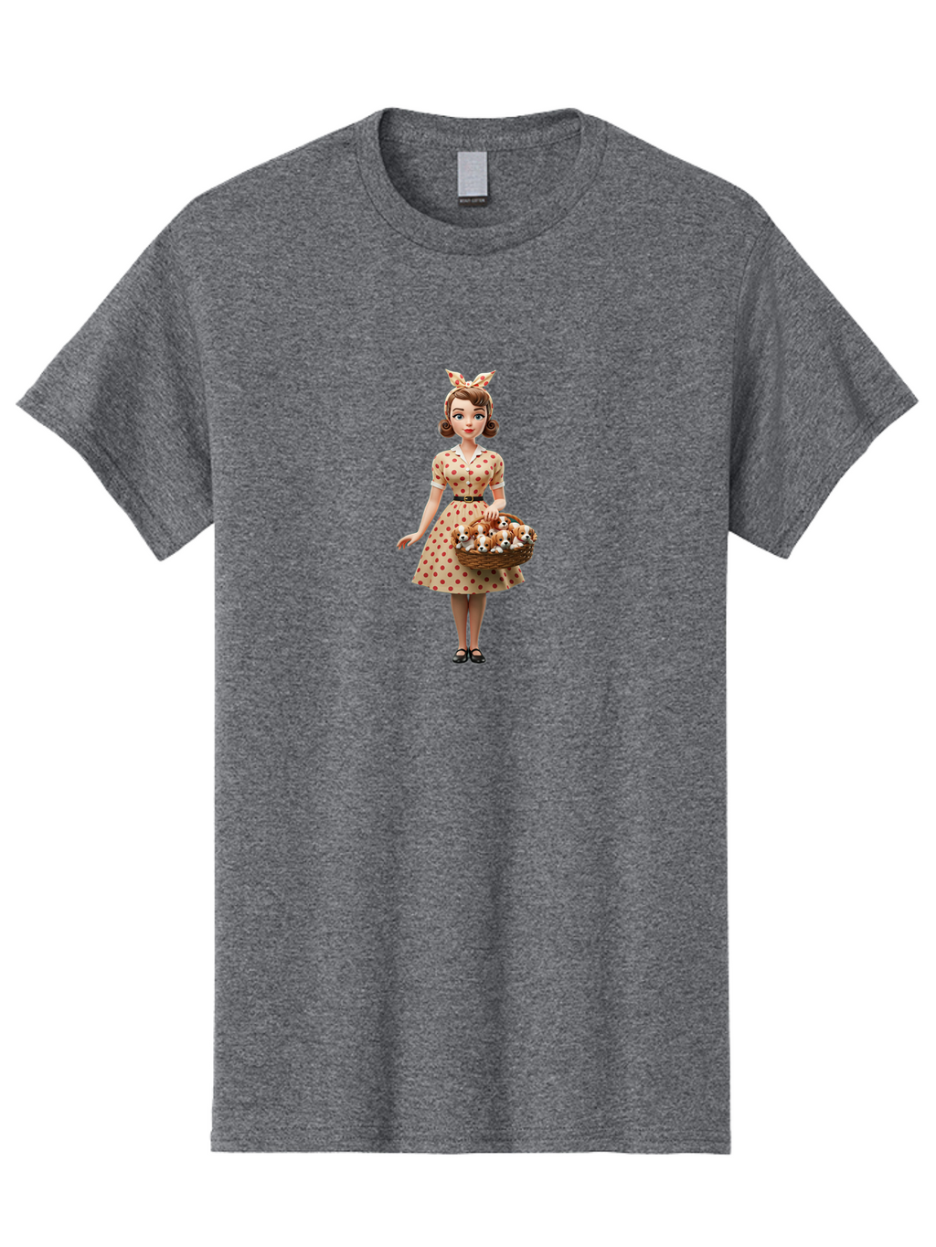 Woman-With-Puppies Men'S Graphic Tee, 100% Cotton, Comfortable Casual Summer Wear, Machine Washable, Vintage Camera, Old Camera, Antique Camera, Black Camera, Classic Photography, Photography Equipment, Nostalgic Device, Film Camera, Bai566