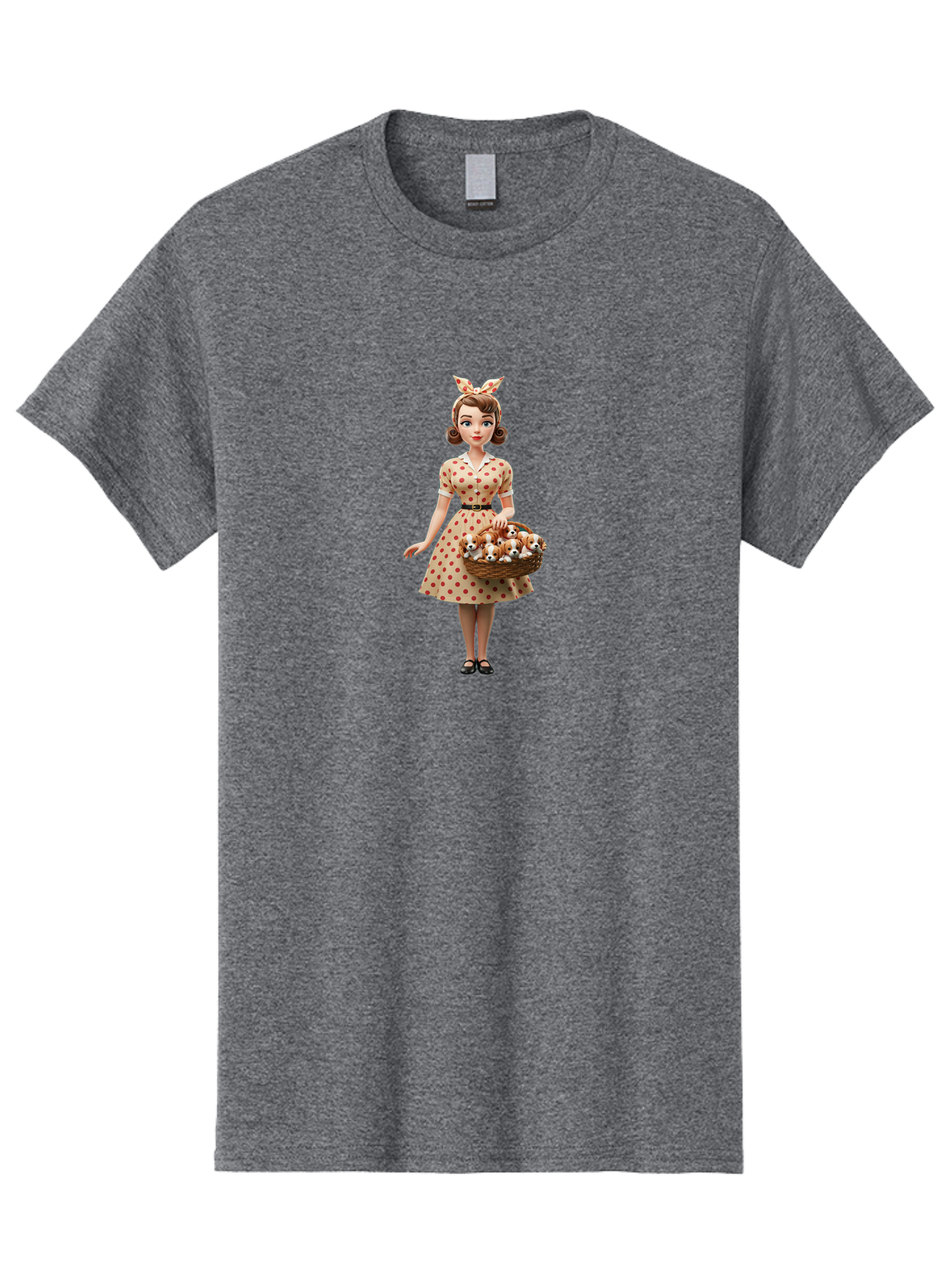Woman-With-Puppies Men'S Graphic Tee, 100% Cotton, Comfortable Casual Summer Wear, Machine Washable, Vintage Camera, Old Camera, Antique Camera, Black Camera, Classic Photography, Photography Equipment, Nostalgic Device, Film Camera, Bai566