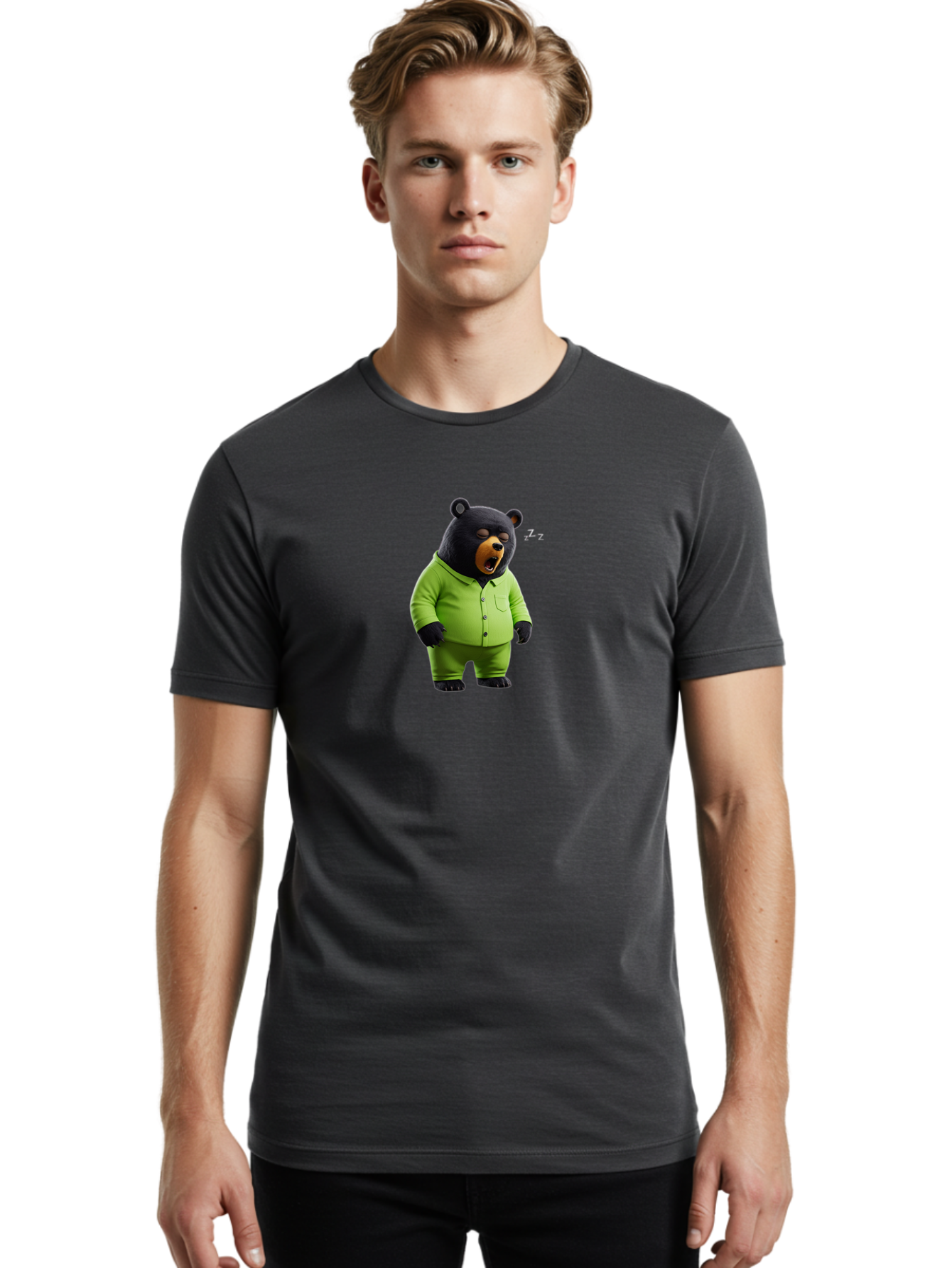 Yawning-Bear-Zzz Men'S Graphic Tee, 100% Cotton, Comfortable Casual Summer Wear, Machine Washable, Vintage Camera, Old Camera, Antique Camera, Black Camera, Classic Photography, Photography Equipment, Nostalgic Device, Film Camera, Camera Art Bai569