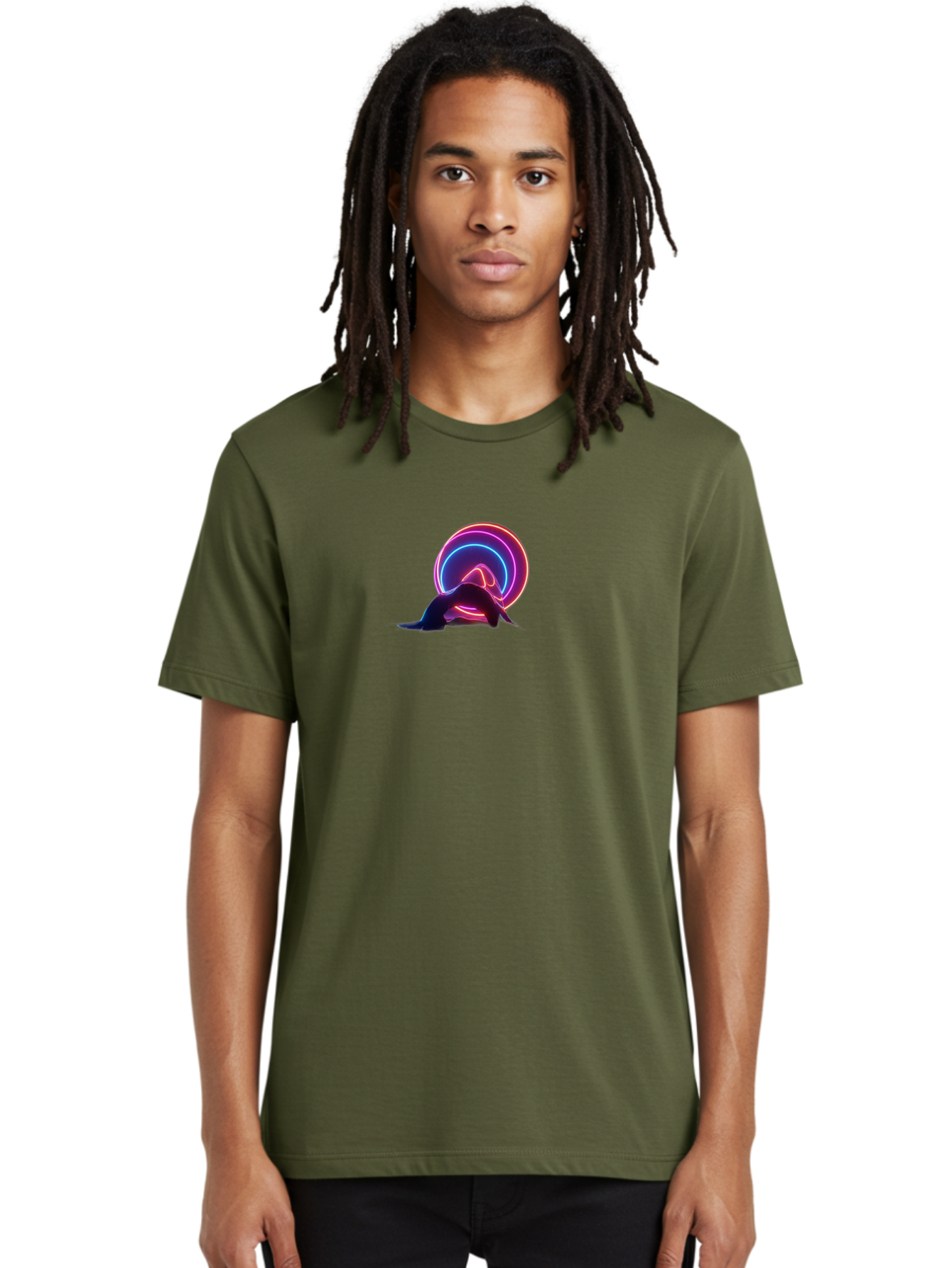 Yogi-Silhouette Men'S Graphic Tee, 100% Cotton, Comfortable Casual Summer Wear, Machine Washable, Vintage Camera, Old Camera, Antique Camera, Black Camera, Classic Photography, Photography Equipment, Nostalgic Device, Film Camera, Camera Art Bai574