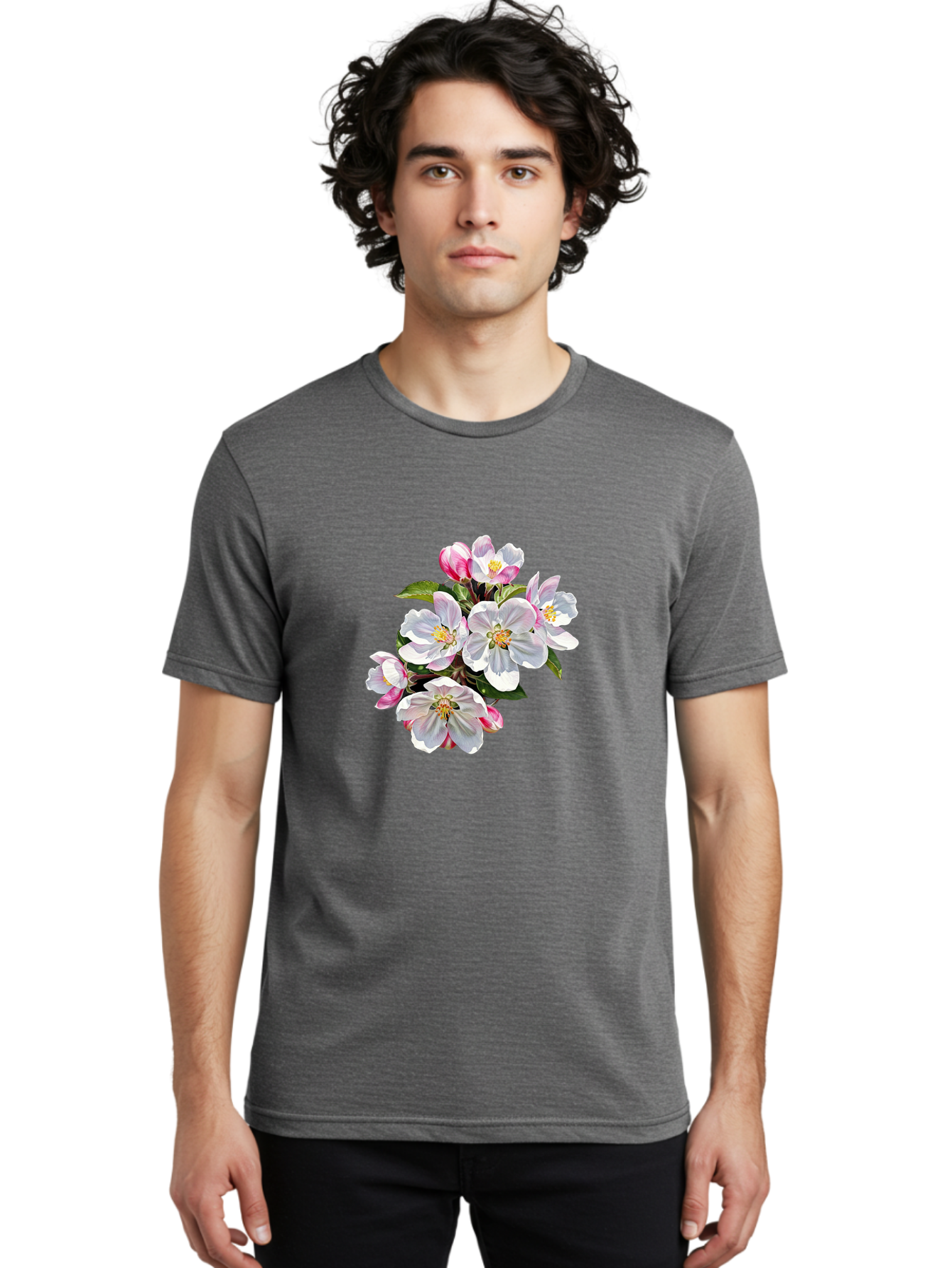 Apple-Blossoms Men'S Graphic Tee, 100% Cotton, Comfortable Casual Summer Wear, Machine Washable, Vintage Camera, Old Camera, Antique Camera, Black Camera, Classic Photography, Photography Equipment, Nostalgic Device, Film Camera, Camera Art Bai579