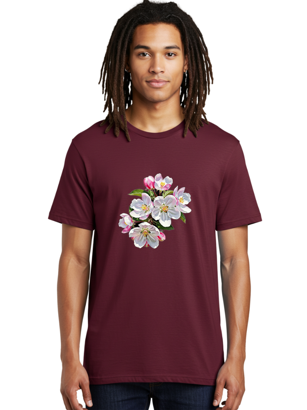 Apple-Blossoms Men'S Graphic Tee, 100% Cotton, Comfortable Casual Summer Wear, Machine Washable, Vintage Camera, Old Camera, Antique Camera, Black Camera, Classic Photography, Photography Equipment, Nostalgic Device, Film Camera, Camera Art Bai579