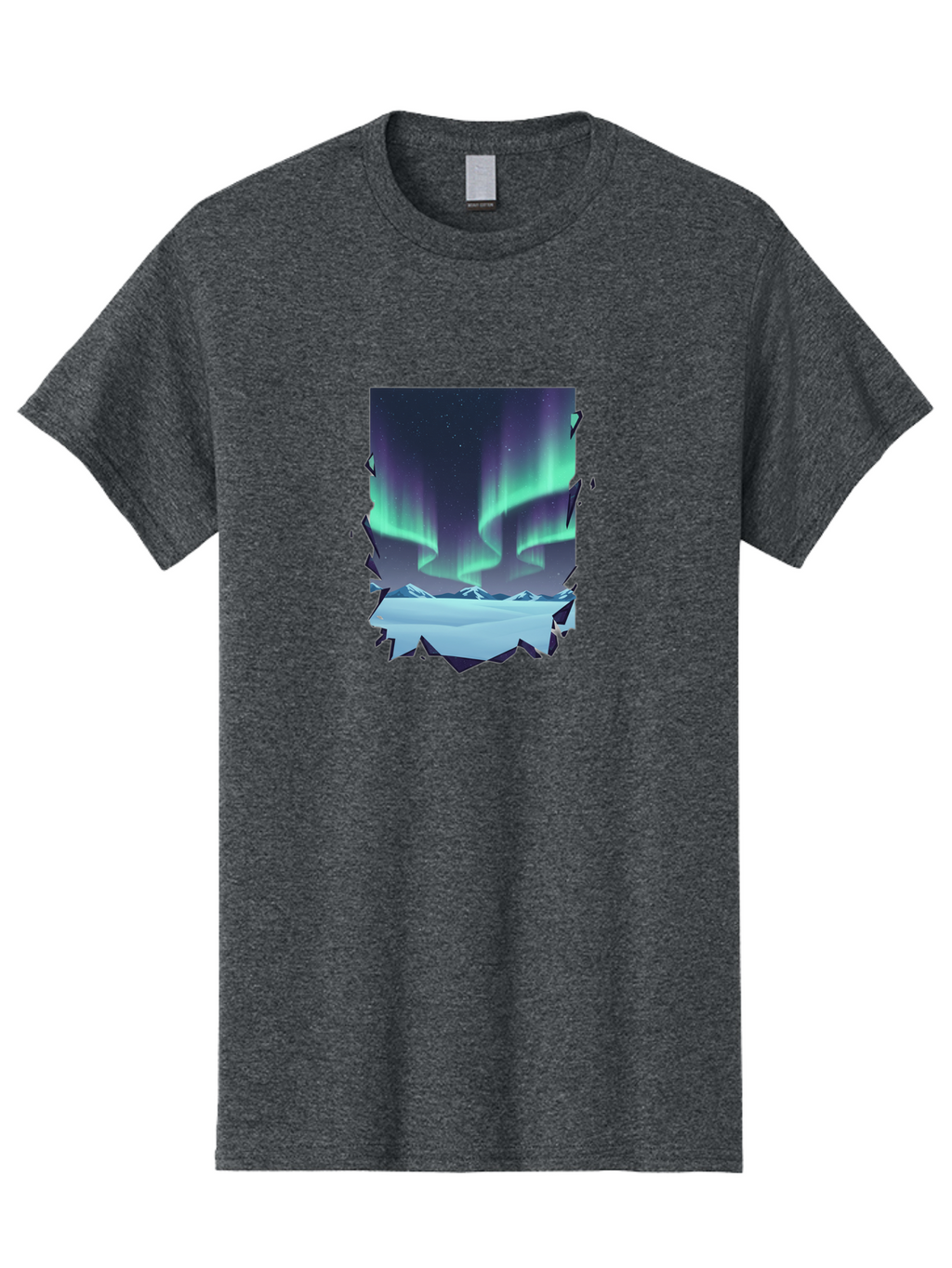 Aurora-Borealis-1 Men'S Graphic Tee, 100% Cotton, Comfortable Casual Summer Wear, Machine Washable, Vintage Camera, Old Camera, Antique Camera, Black Camera, Classic Photography, Photography Equipment, Nostalgic Device, Film Camera, Camera Art Bai580