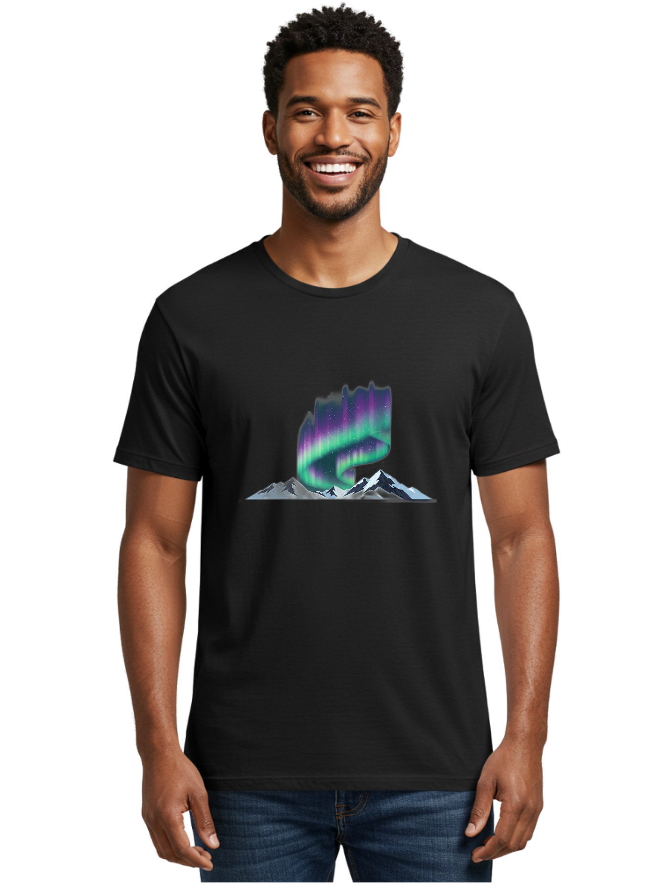 Aurora-Borealis Men'S Graphic Tee, 100% Cotton, Comfortable Casual Summer Wear, Machine Washable, Vintage Camera, Old Camera, Antique Camera, Black Camera, Classic Photography, Photography Equipment, Nostalgic Device, Film Camera, Camera Art Bai581
