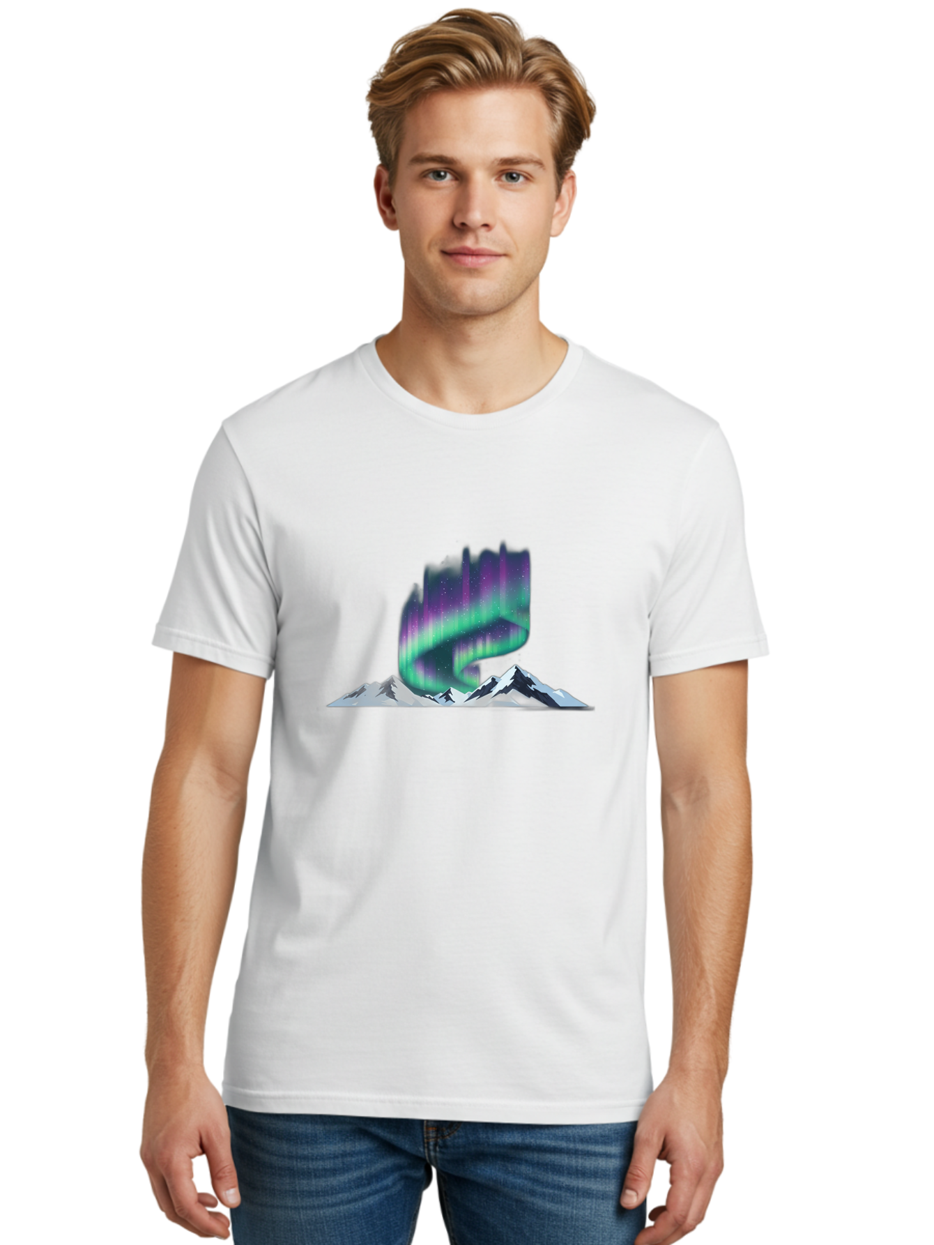 Aurora-Borealis Men'S Graphic Tee, 100% Cotton, Comfortable Casual Summer Wear, Machine Washable, Vintage Camera, Old Camera, Antique Camera, Black Camera, Classic Photography, Photography Equipment, Nostalgic Device, Film Camera, Camera Art Bai581