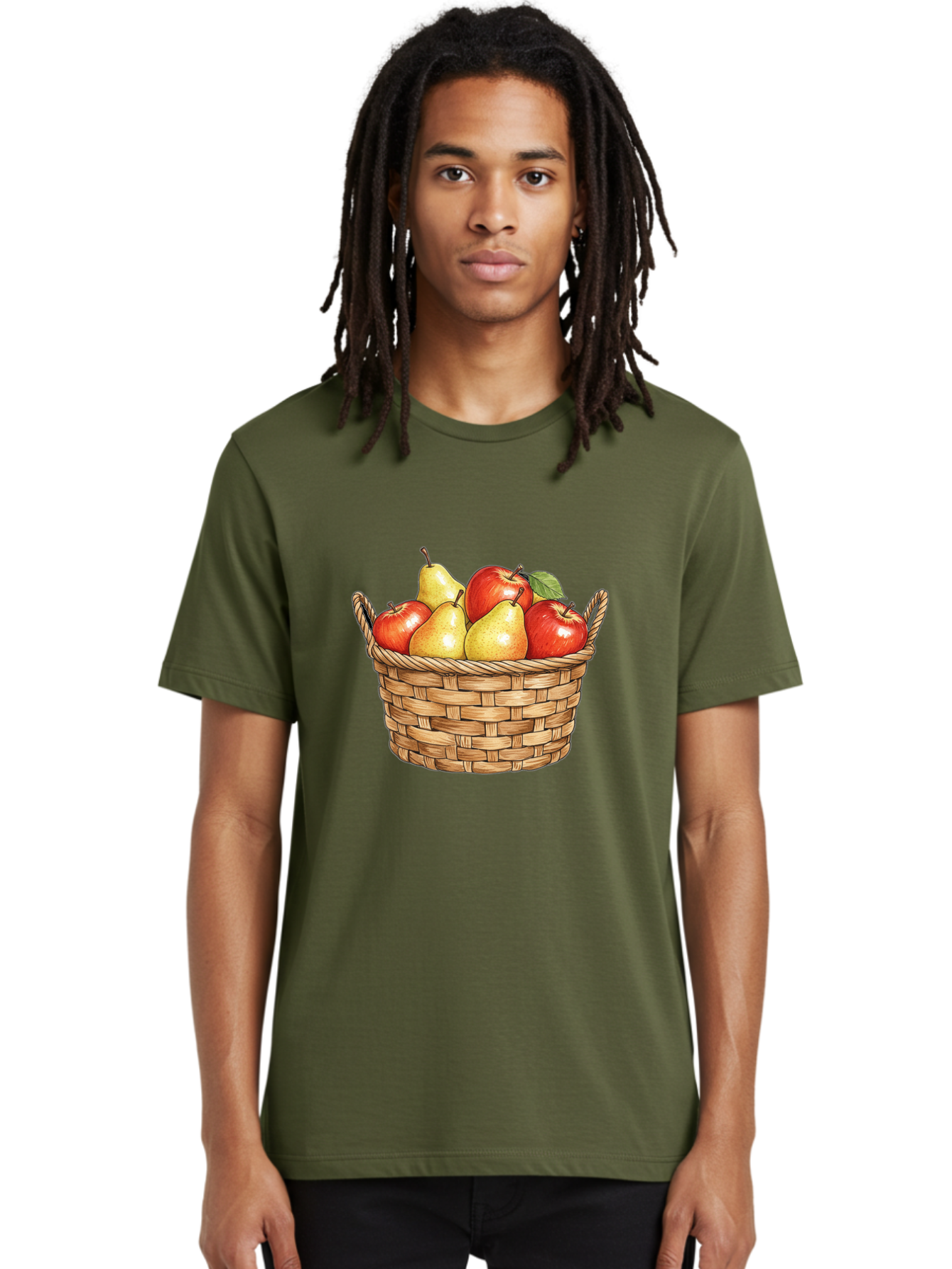 Basket-Of-Apples-And-Pears Men'S Graphic Tee, 100% Cotton, Comfortable Casual Summer Wear, Machine Washable, Vintage Camera, Old Camera, Antique Camera, Black Camera, Classic Photography, Photography Equipment, Nostalgic Device, Film Camera, Bai584